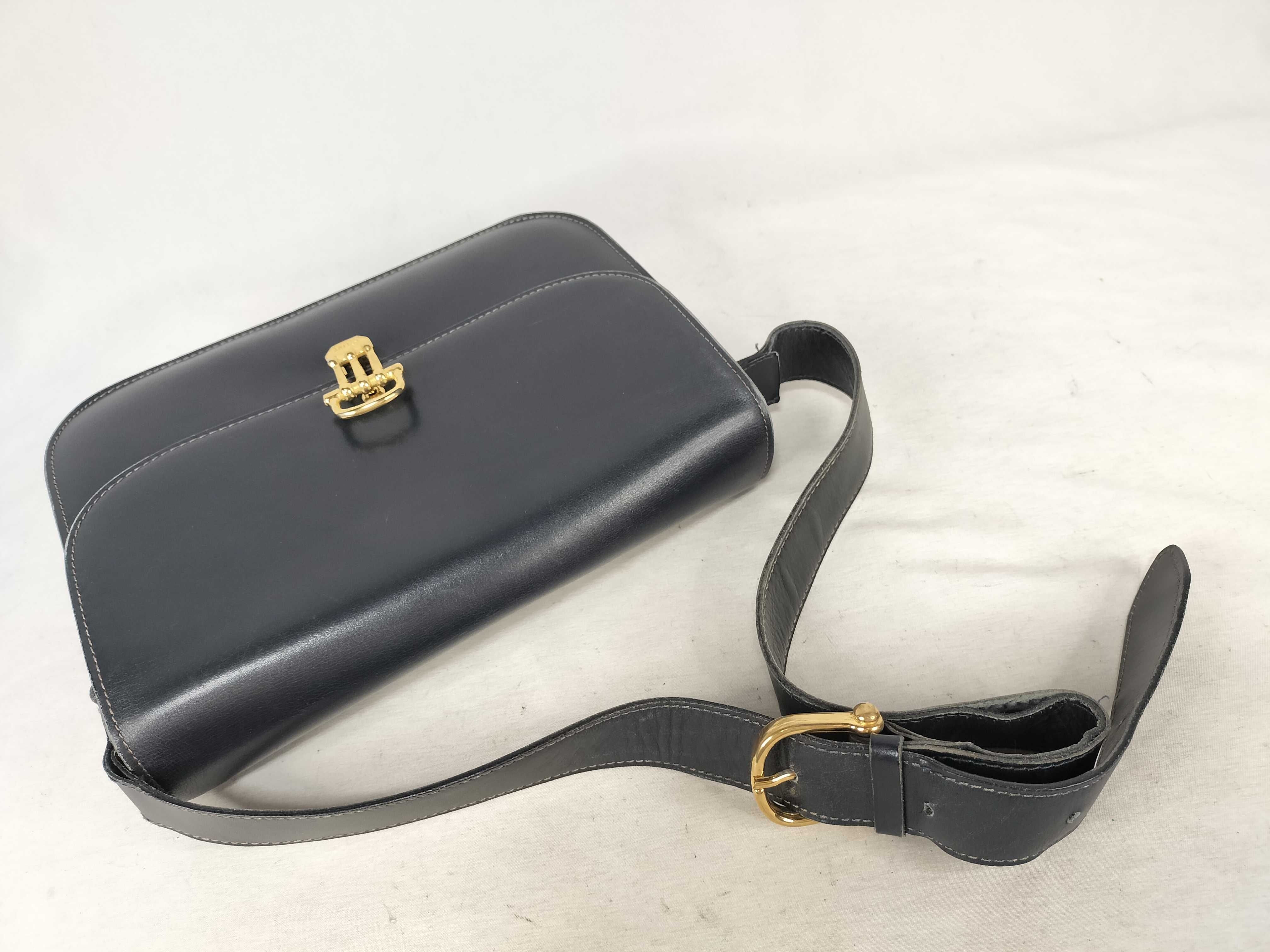 Horsebit Leather Shoulder Bag — view 3