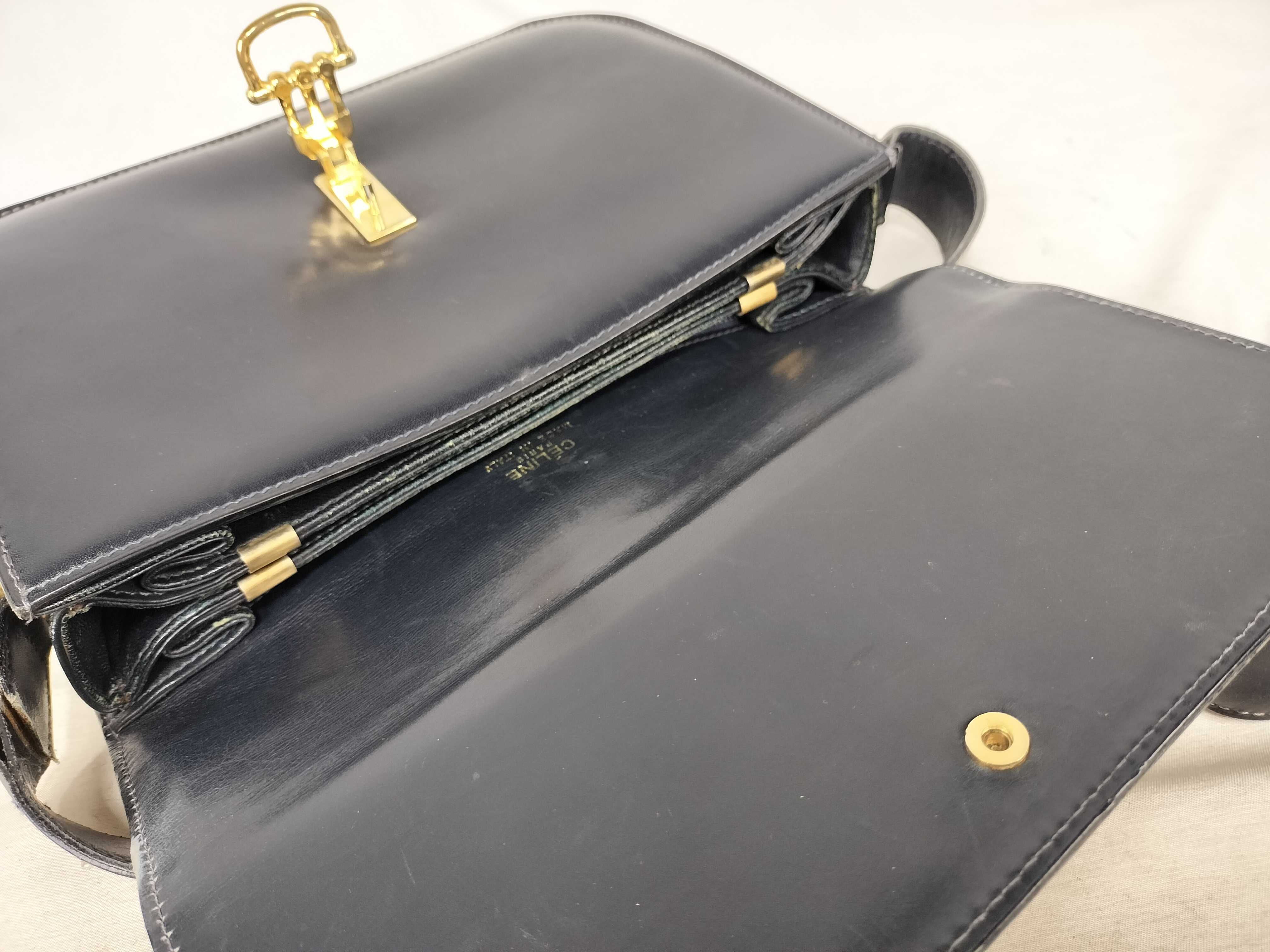 Horsebit Leather Shoulder Bag — view 8