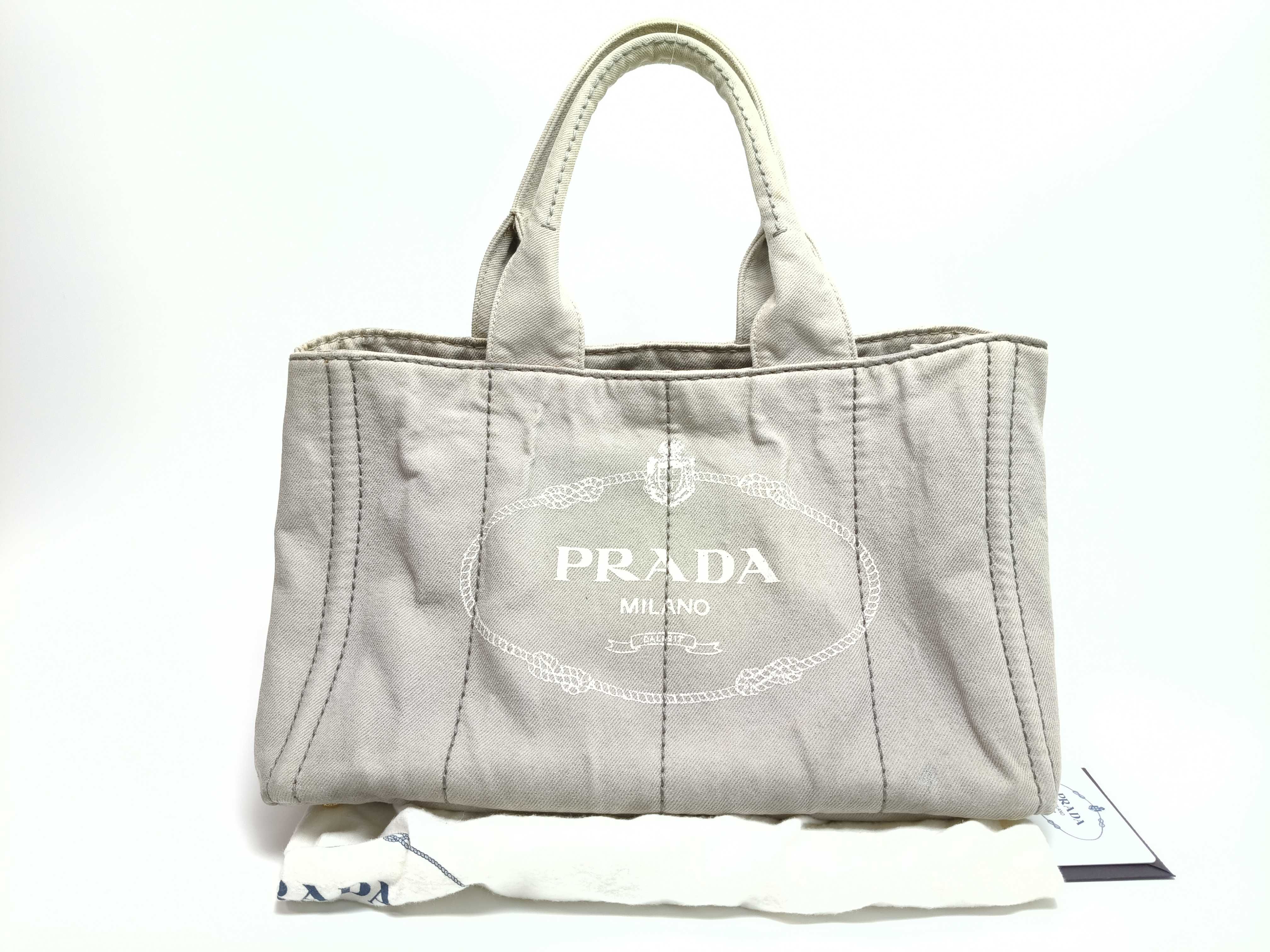 Canapa Grey Small Tote Bag