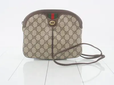 Shoulder bag, Ophidia, beige