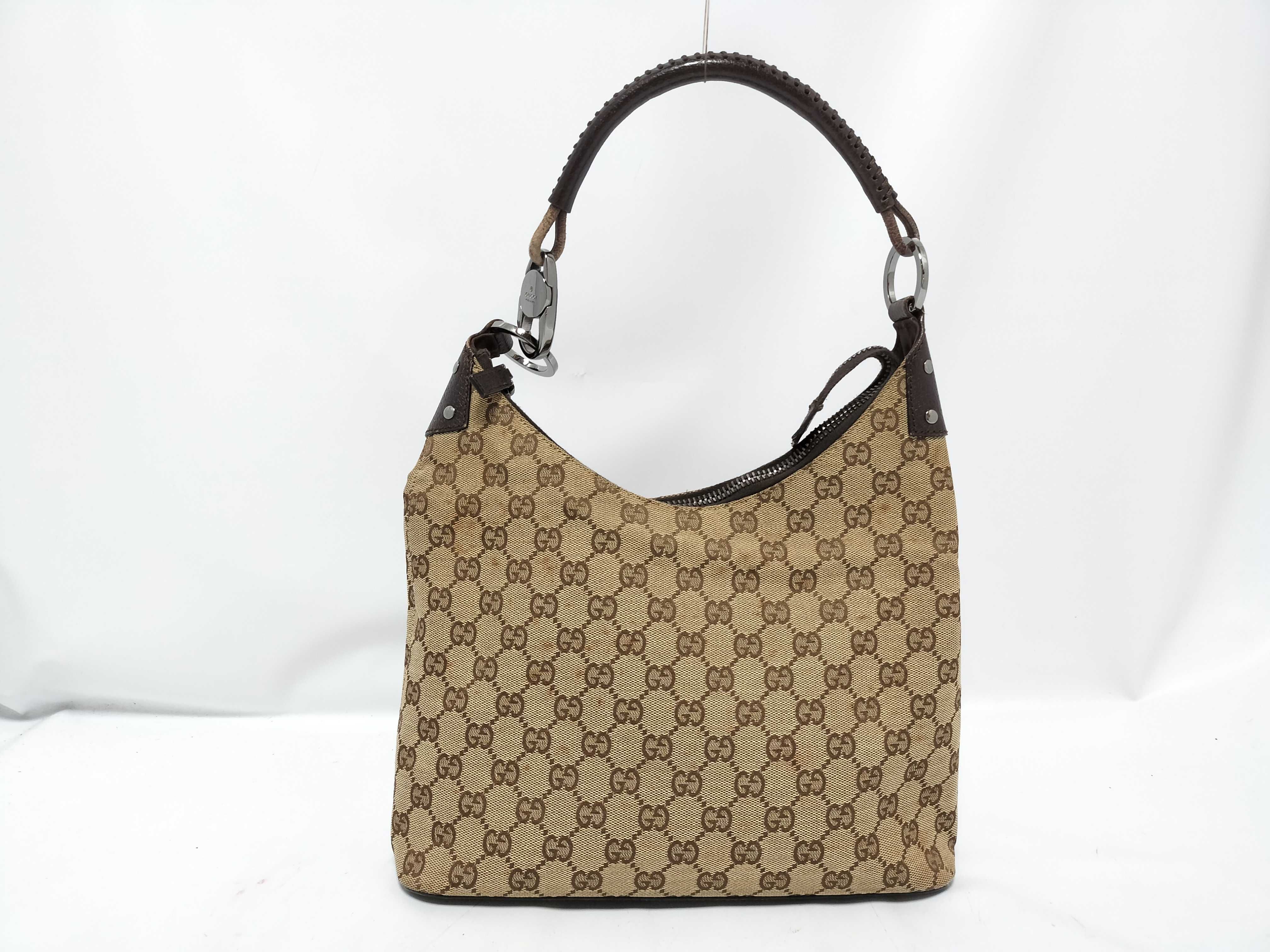 GG Canvas Shoulder Handbag