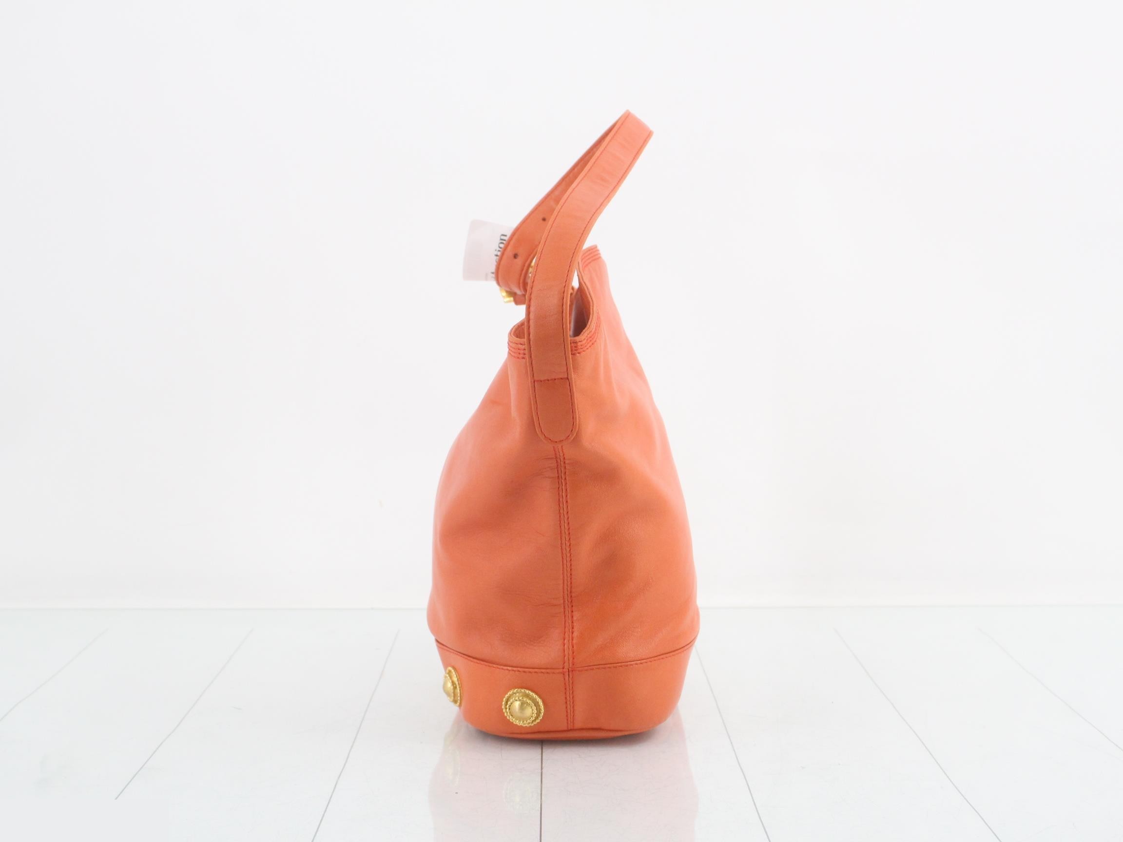 Nappa leather one shoulder bag — view 3