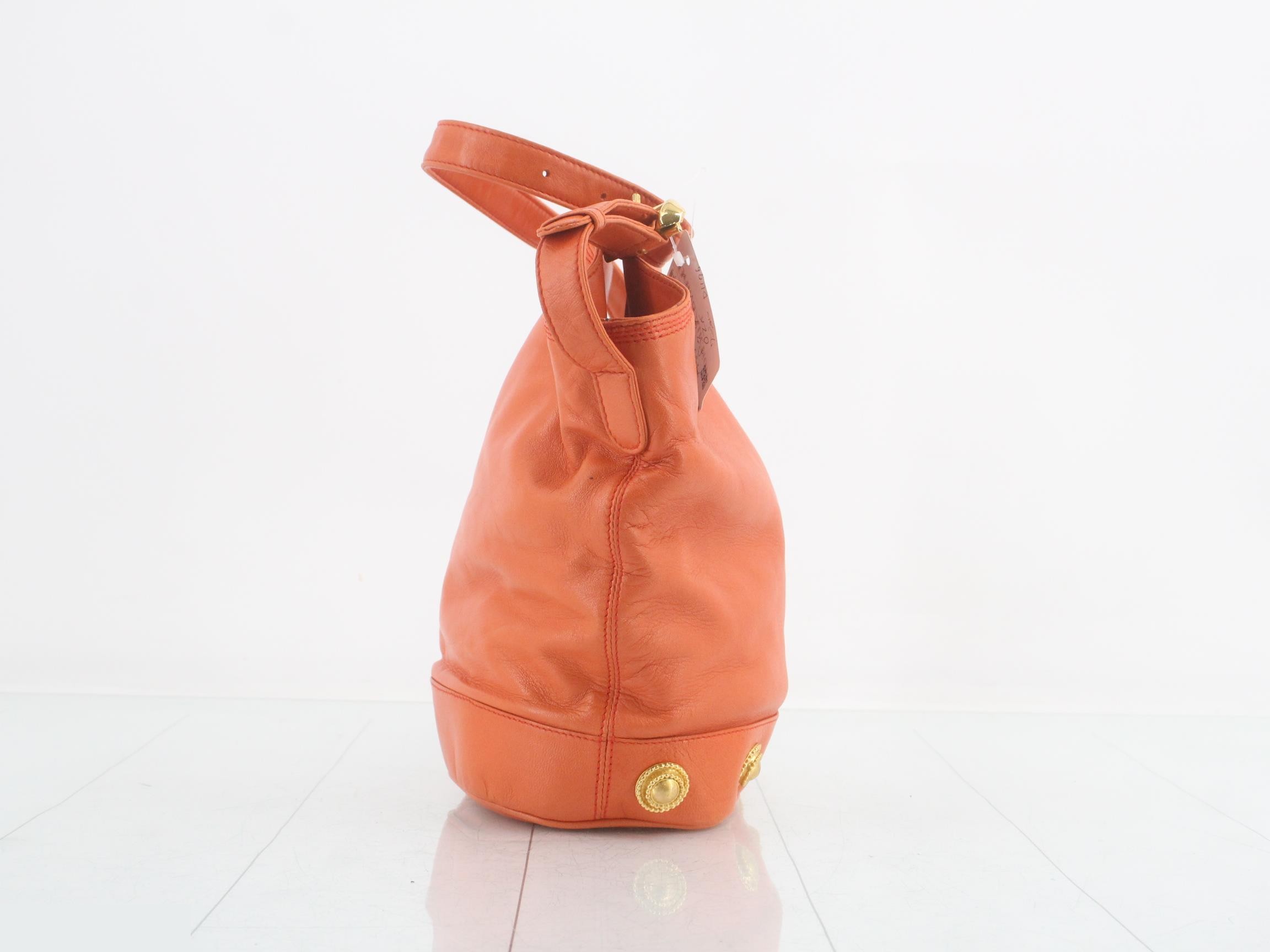 Nappa leather one shoulder bag — view 4