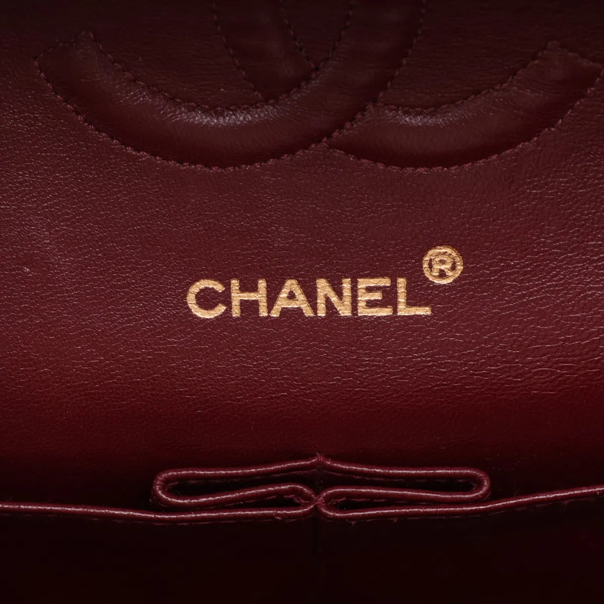[Individually packaged] Chanel Matelassé 25 Lambskin Double Flap Double Chain Bag, Black with Gold Hardware, 1381835, Series 1, A01112 — view 11
