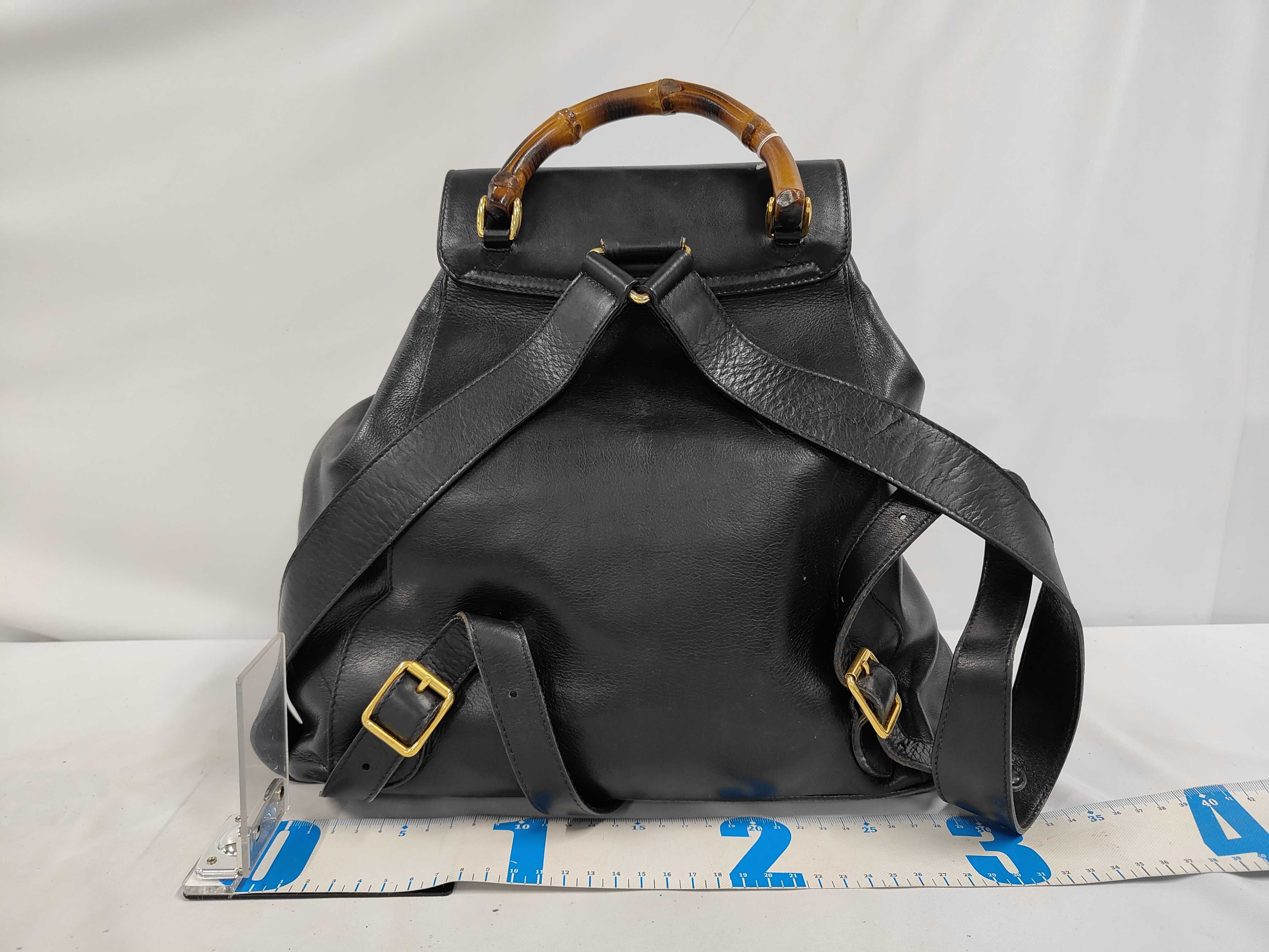 Bamboo / Backpack / Leather Backpack — view 2