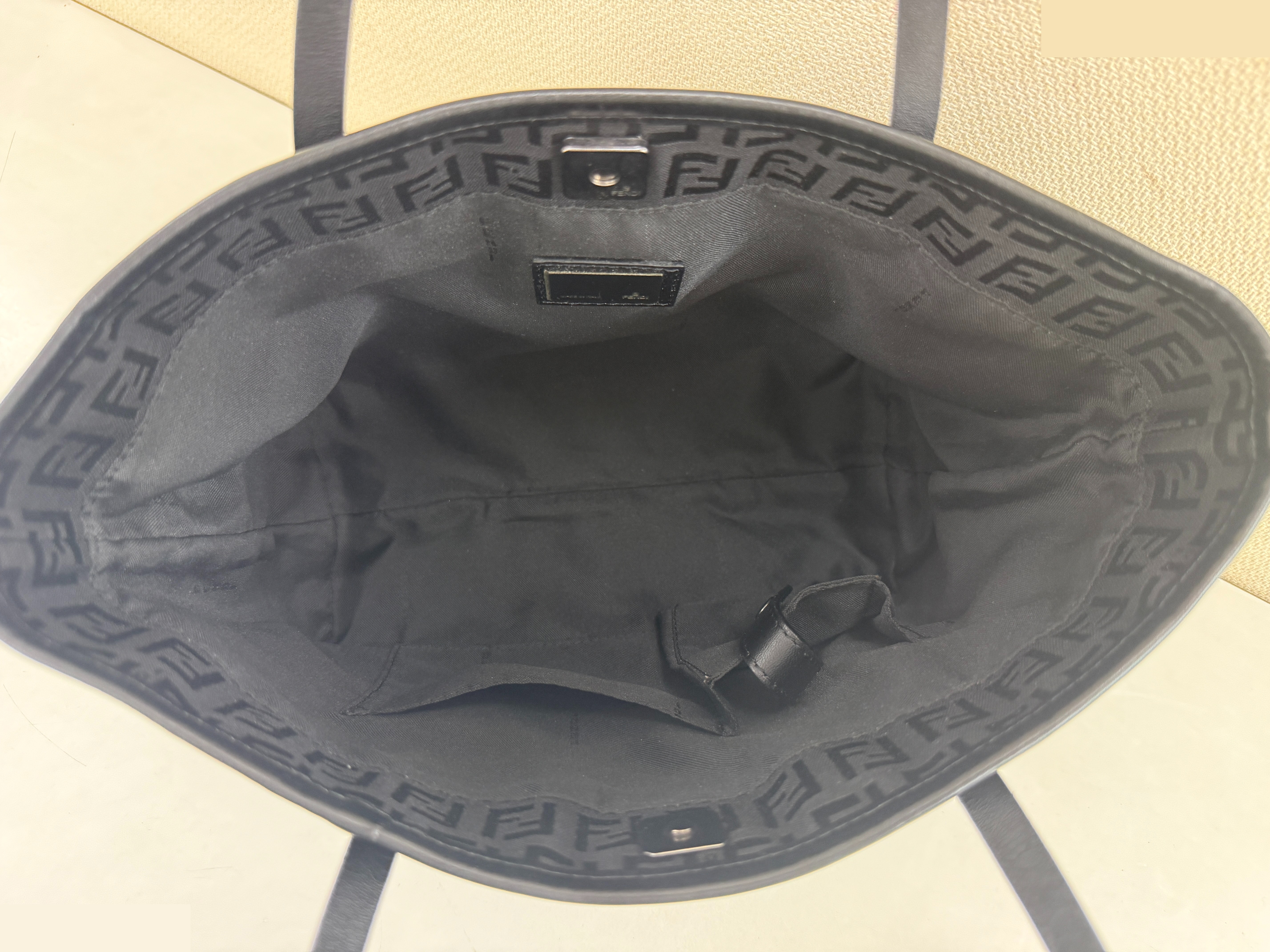 Mini tote bag black — view 6