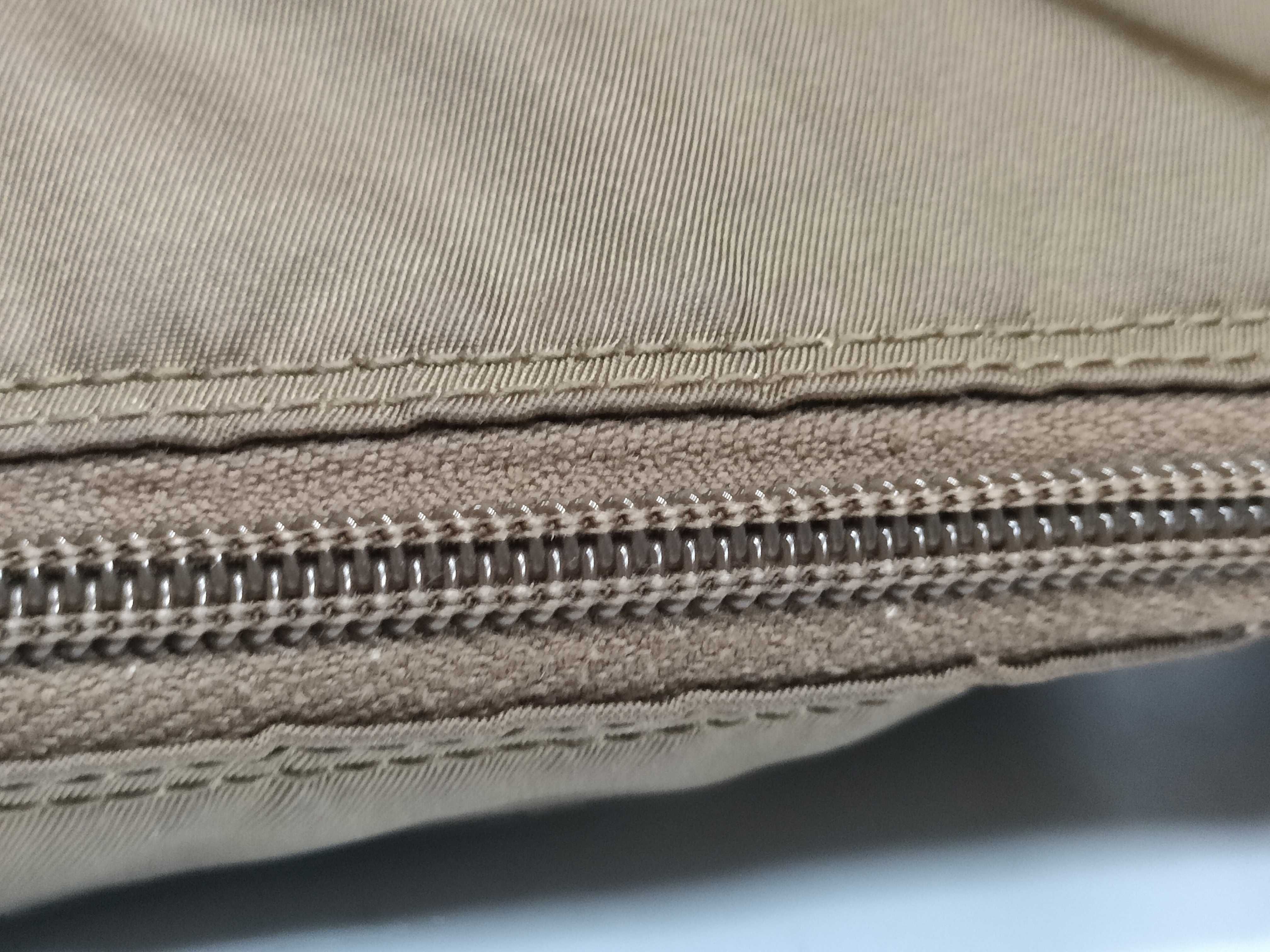 Nylon Messenger Bag, Khaki Shoulder Bag — view 6