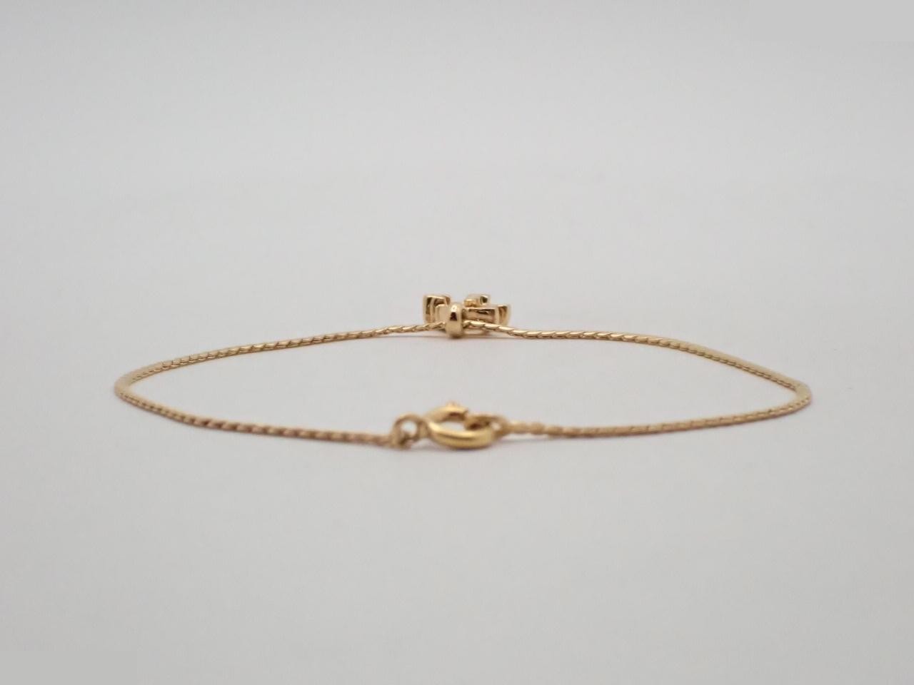 Other lines: Precious metal bracelets and bangles (metal), wrist circumference approximately 18 cm. — view 2