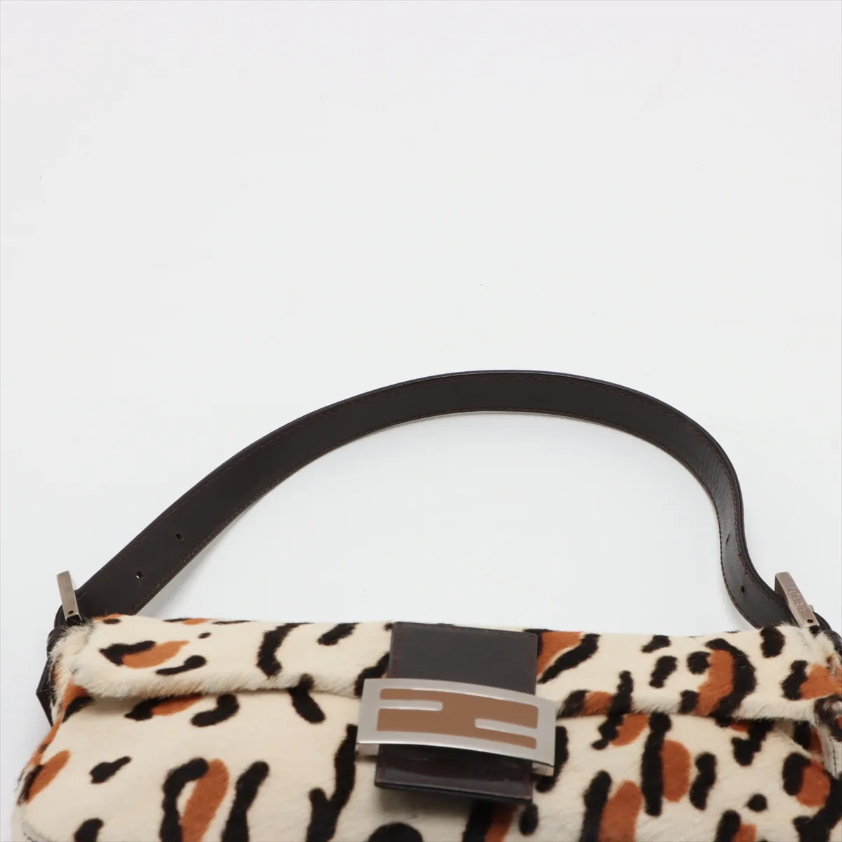 Mamma Bucket Harako x Leather Shoulder Bag Beige 26424 — view 6