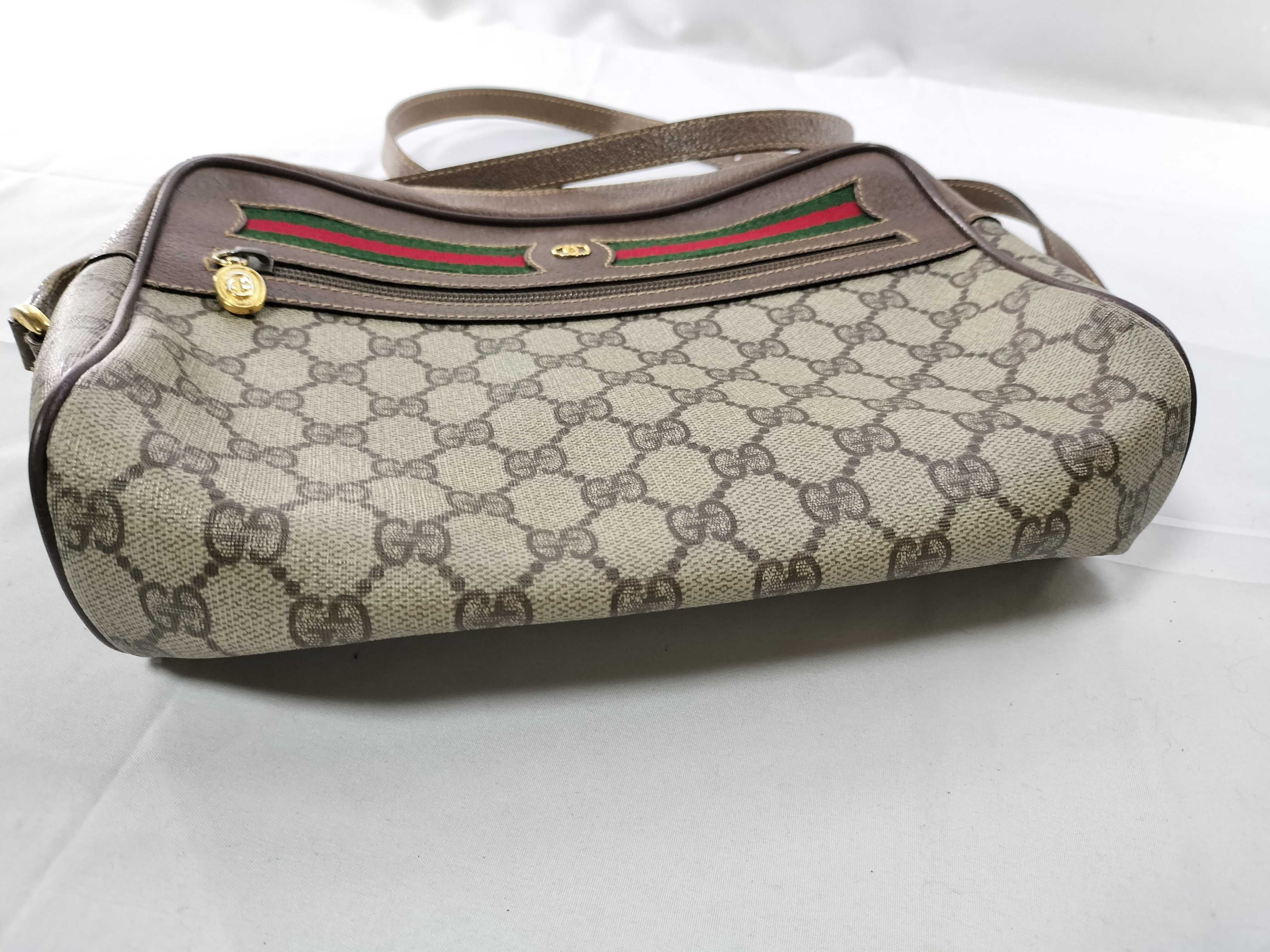 GG Supreme Old Gucci Sherry 001.113.6472 Shoulder Bag — view 8