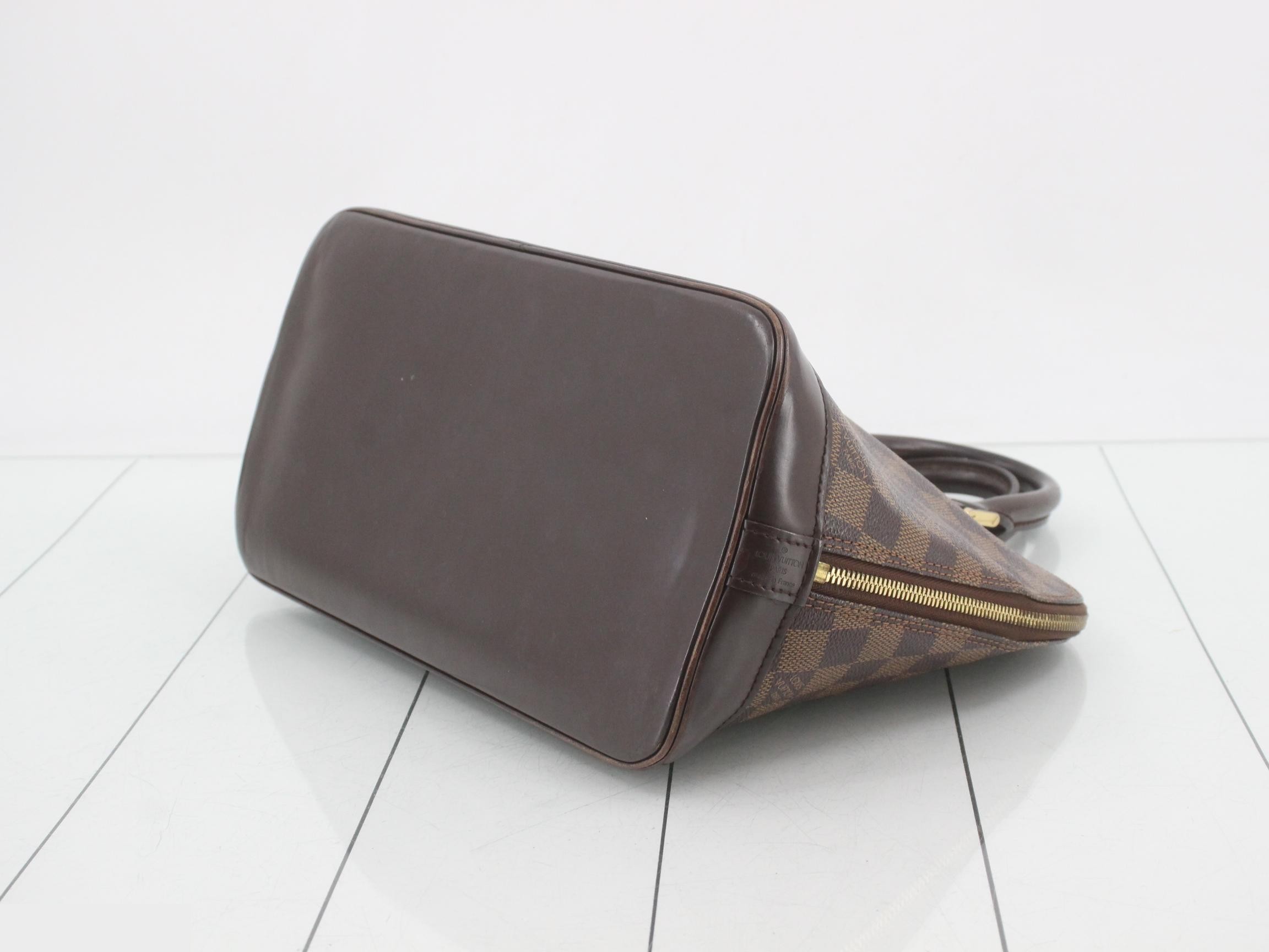 Alma Damier Ebene Brown Handbag — view 6