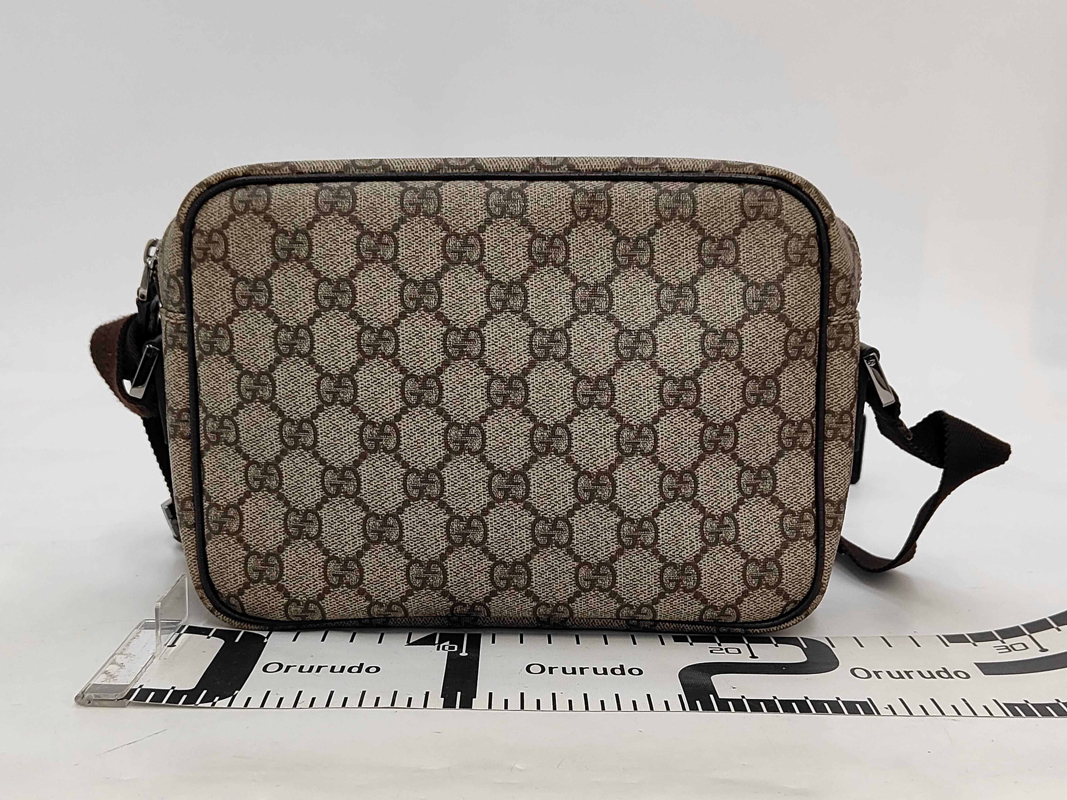 GG Supreme Shoulder Bag, Supreme Leather, 114291 Shoulder Bag — view 2