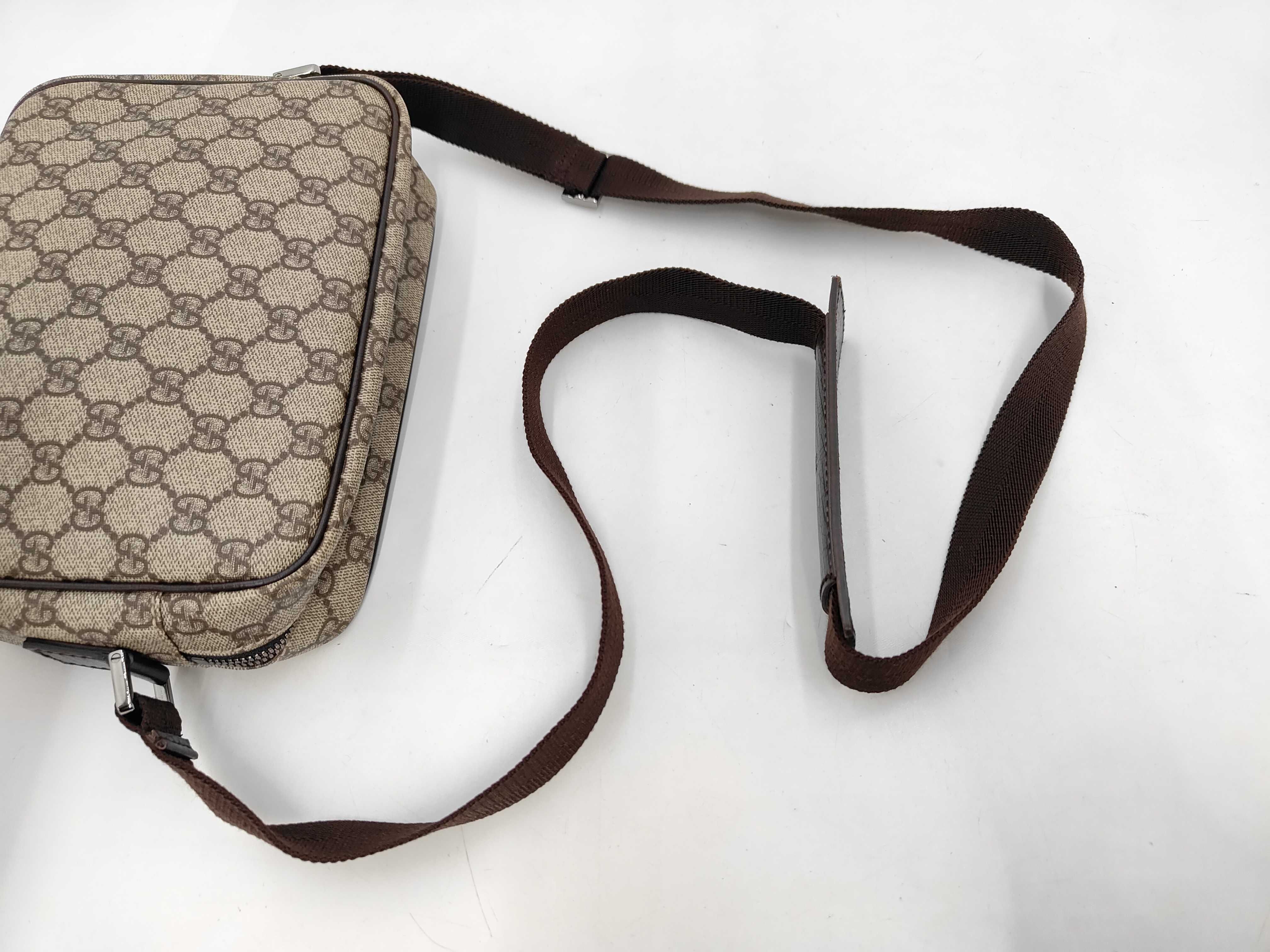GG Supreme Shoulder Bag, Supreme Leather, 114291 Shoulder Bag — view 5