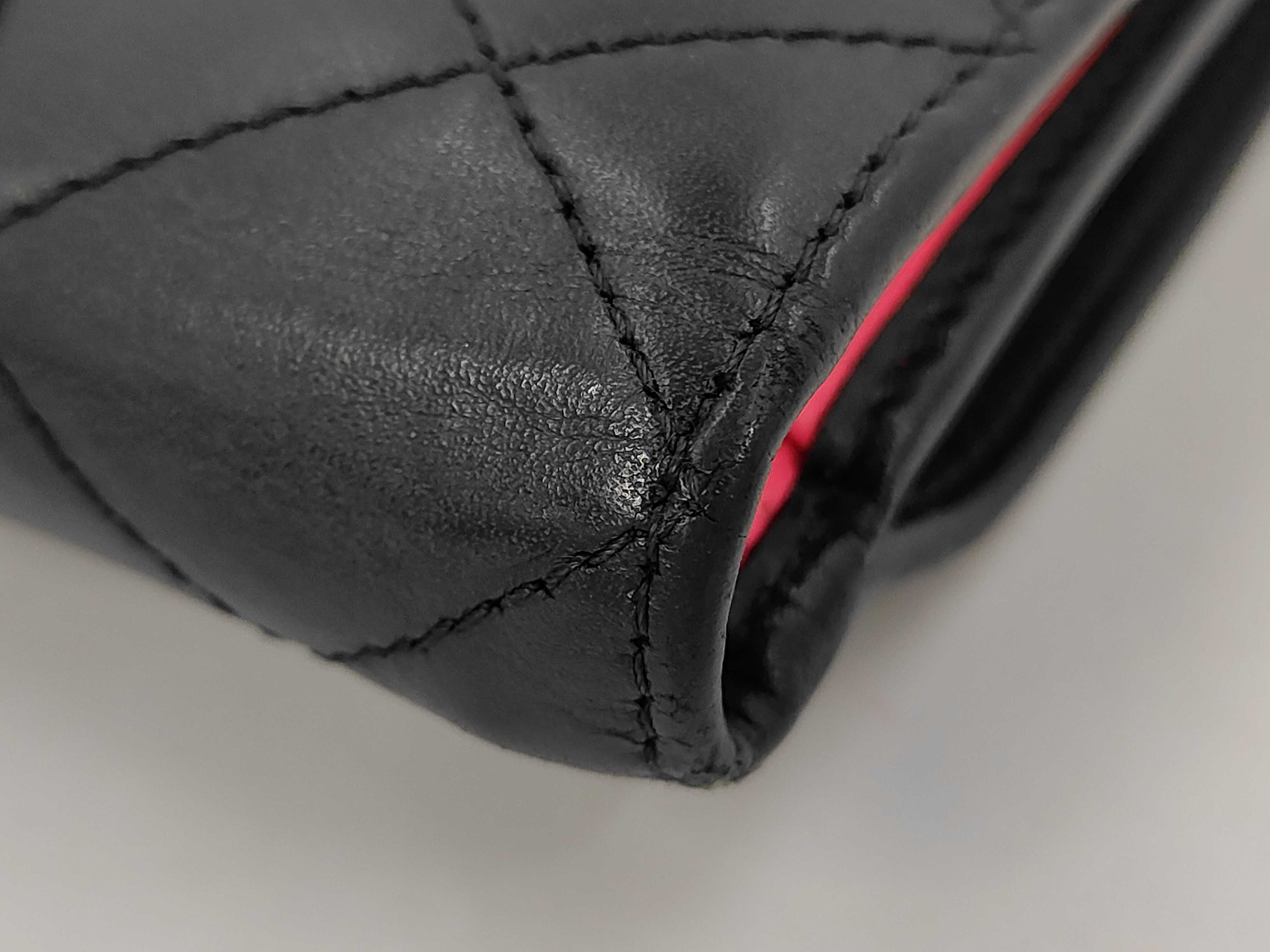 Black Calfskin Cambon Matelassé Wallet (Serial Number 18) — view 2