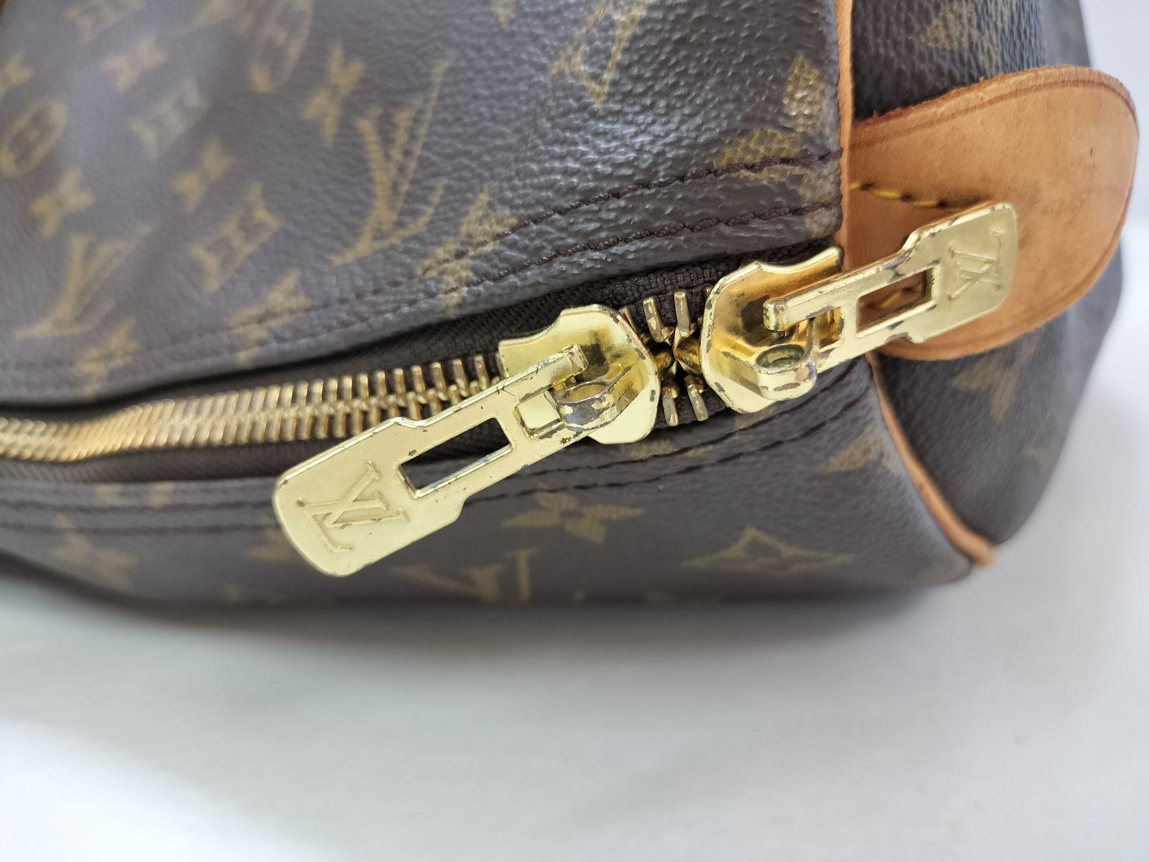Monogram Vuitton Keepall Boston Bag — view 13