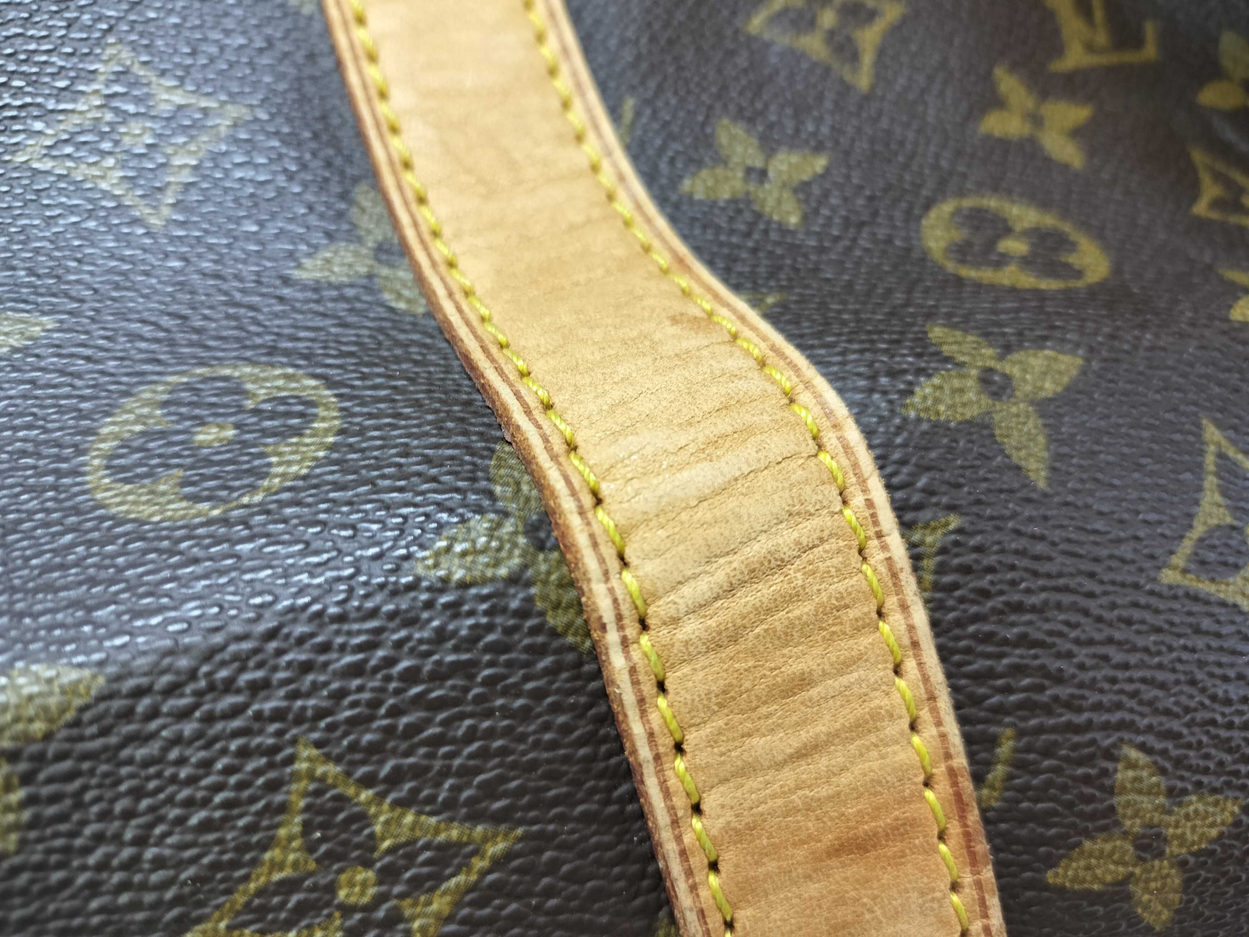 Monogram Vuitton Keepall Boston Bag — view 15