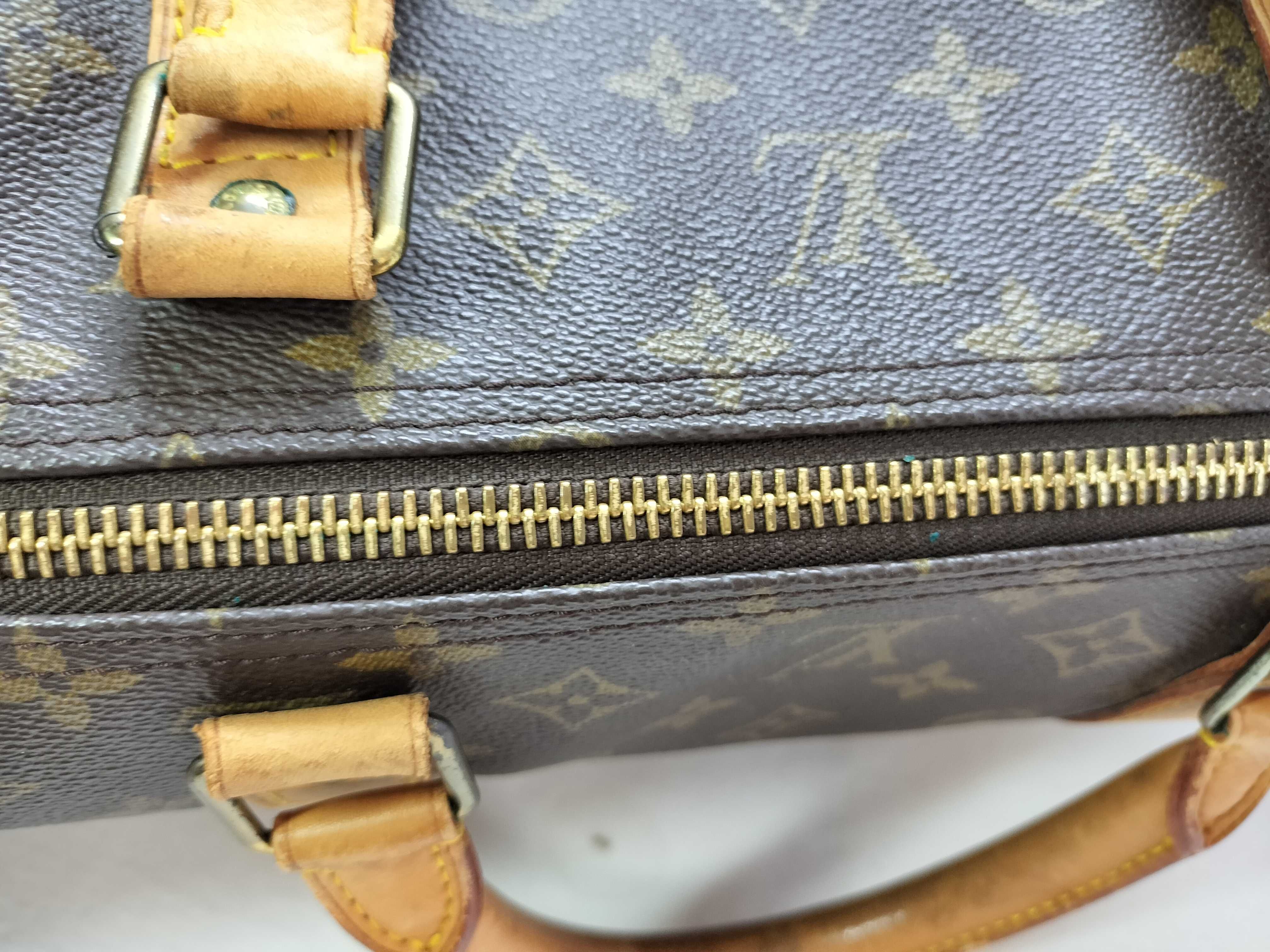 Monogram Vuitton Keepall Boston Bag — view 6