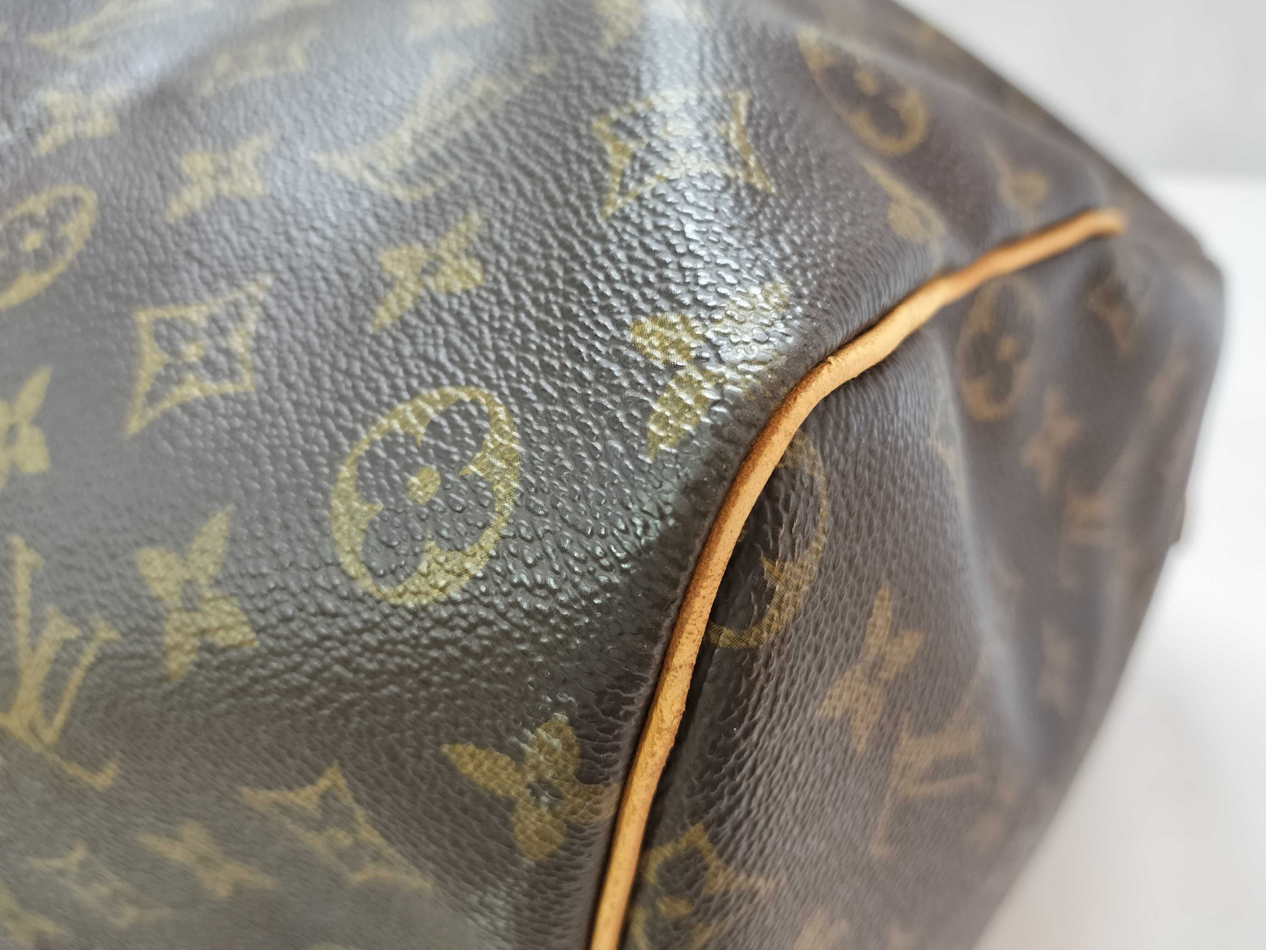 Monogram Vuitton Keepall Boston Bag — view 7