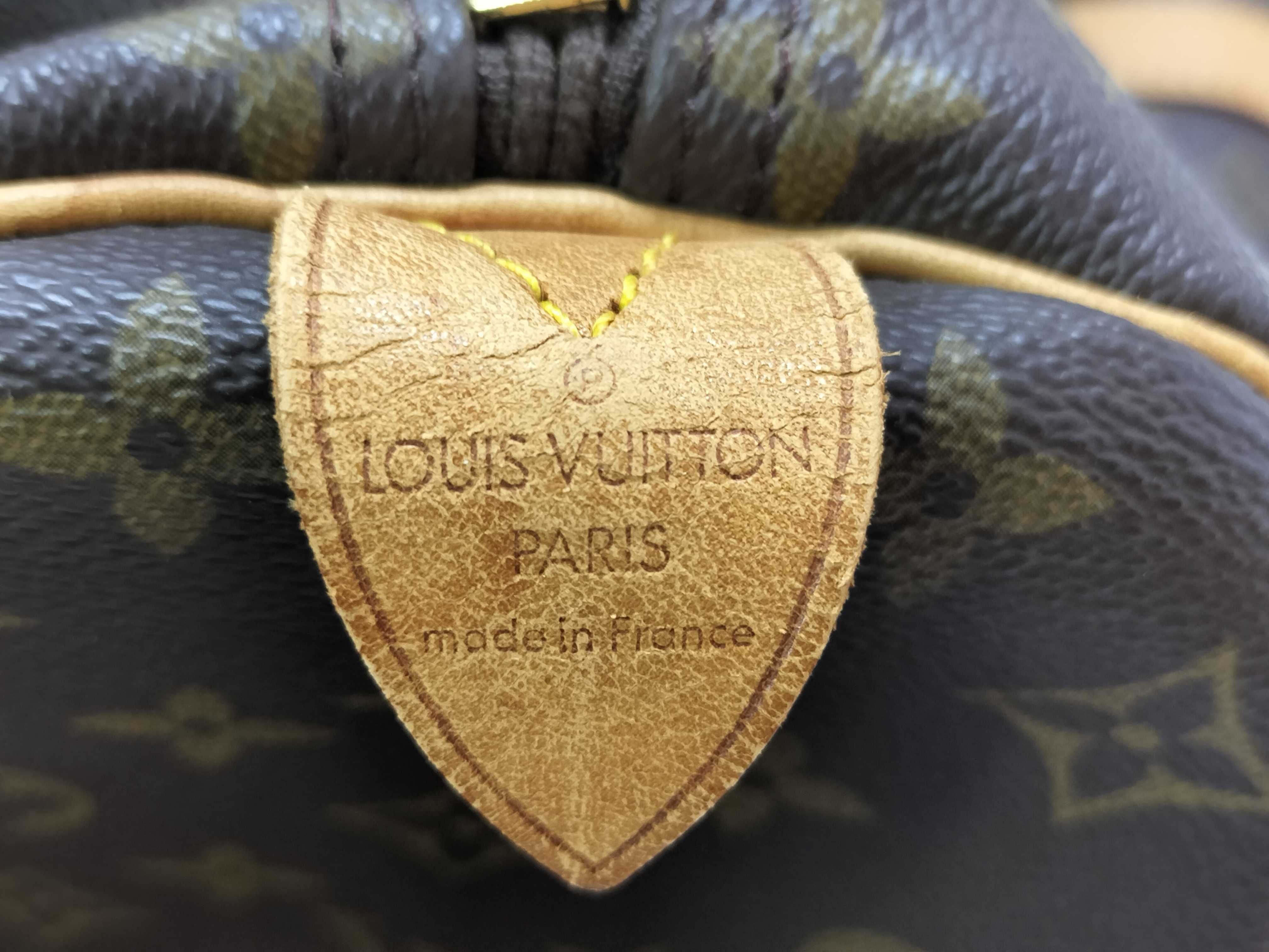 Monogram Vuitton Keepall Boston Bag — view 9