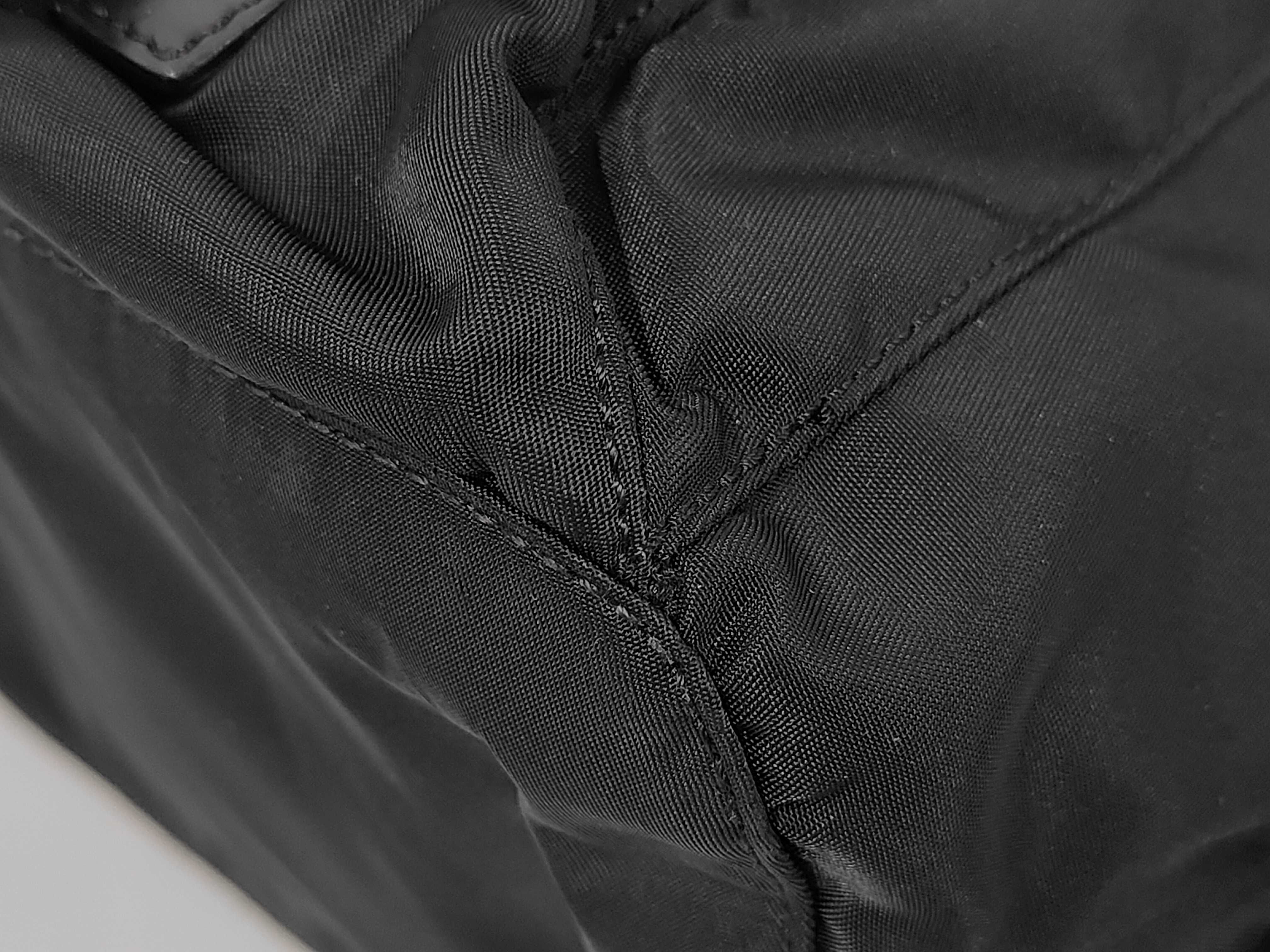 nylon backpack, black backpack. — view 6