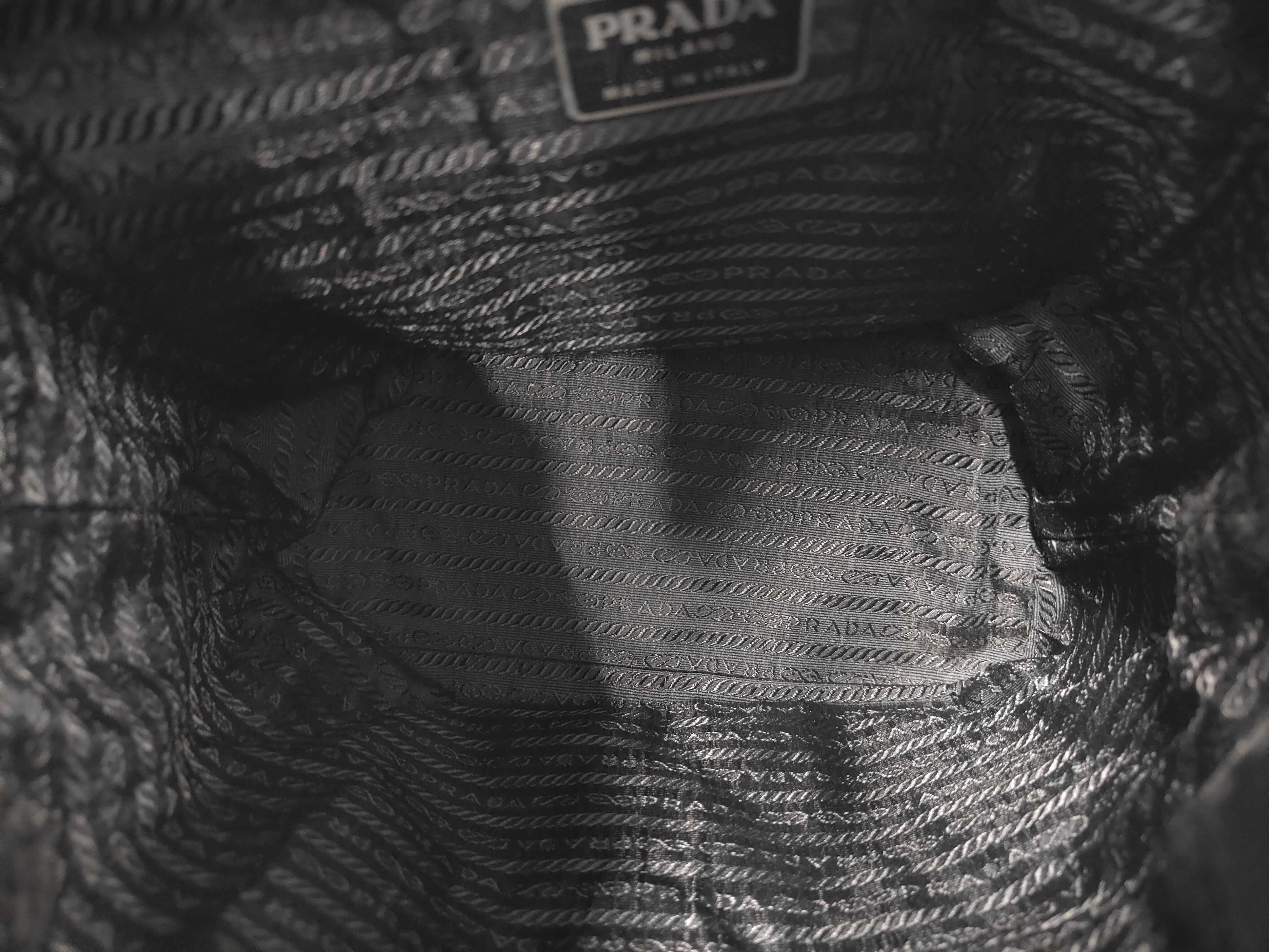 nylon backpack, black backpack. — view 10