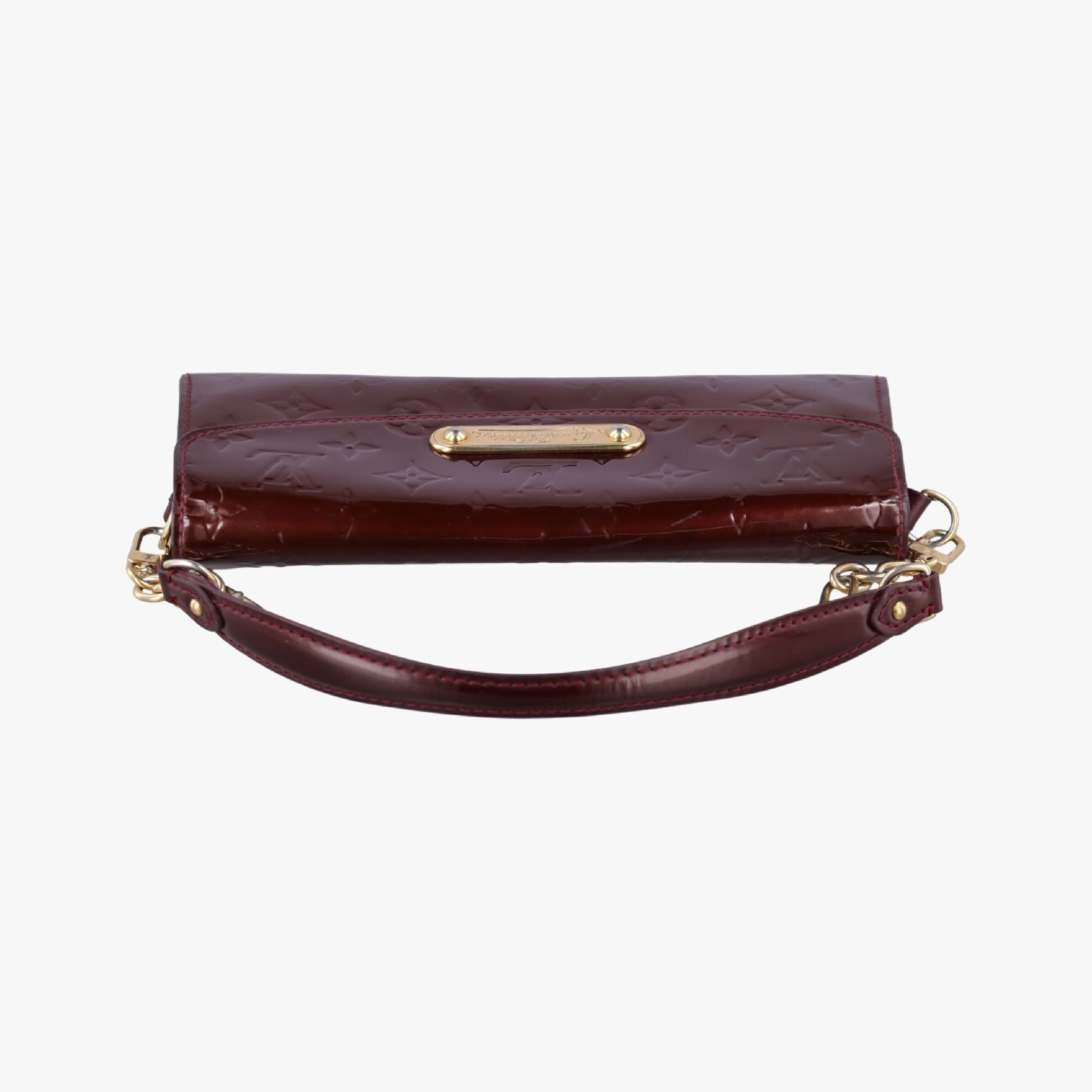 Sunset Boulevard Monogram Rouge Fauviste Vernis M91679 TR1170 Shoulder Bag — view 5