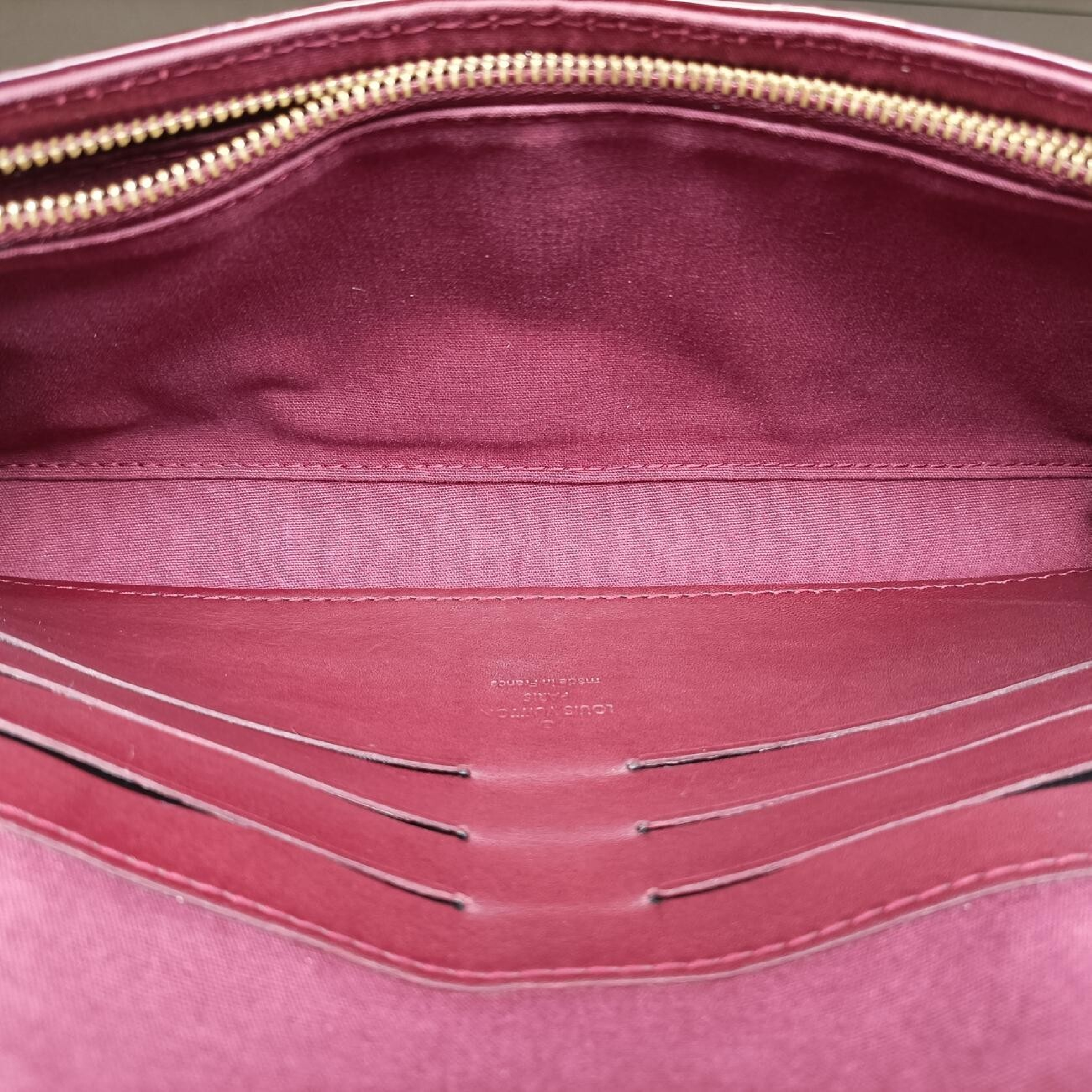 Sunset Boulevard Monogram Rouge Fauviste Vernis M91679 TR1170 Shoulder Bag — view 6