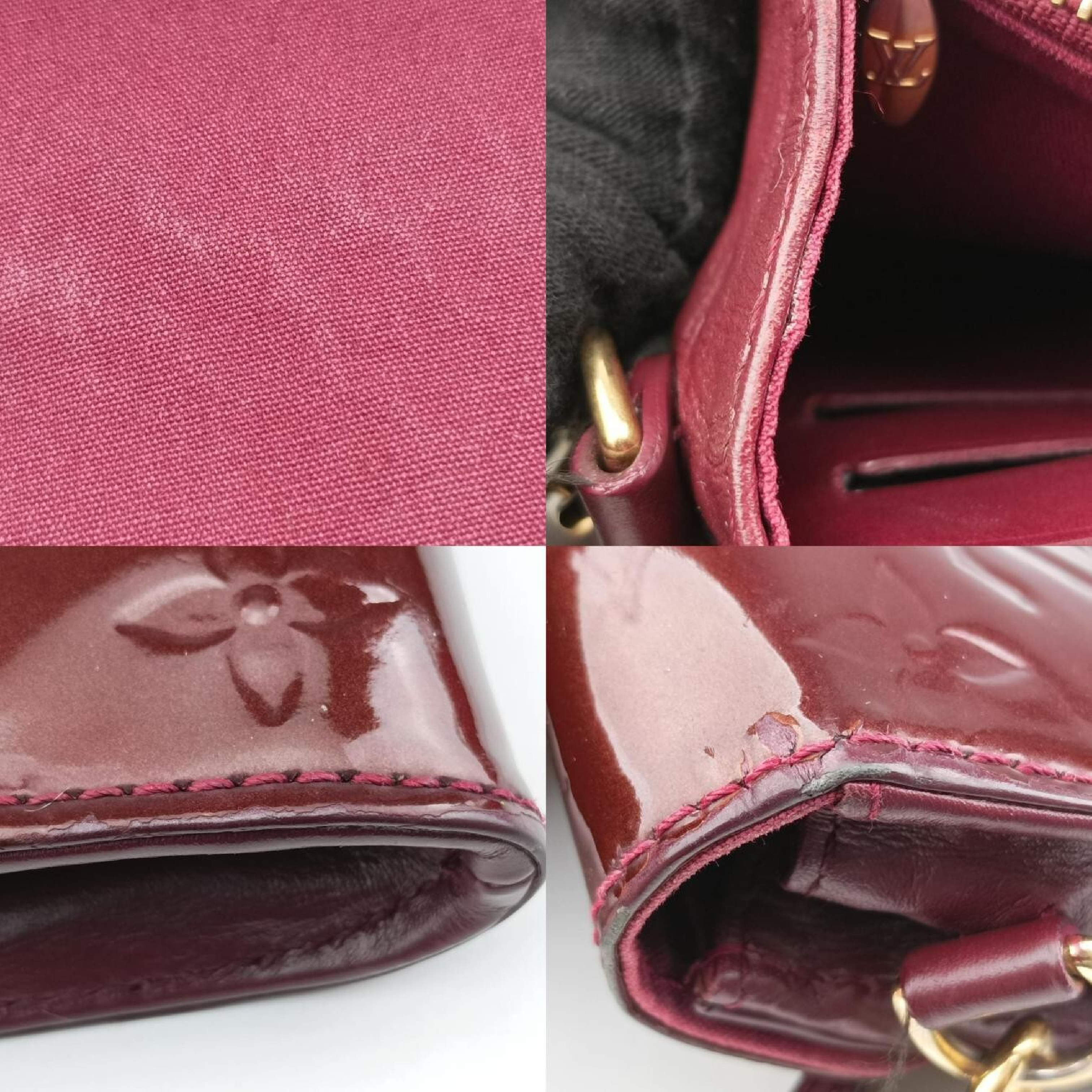 Sunset Boulevard Monogram Rouge Fauviste Vernis M91679 TR1170 Shoulder Bag — view 9