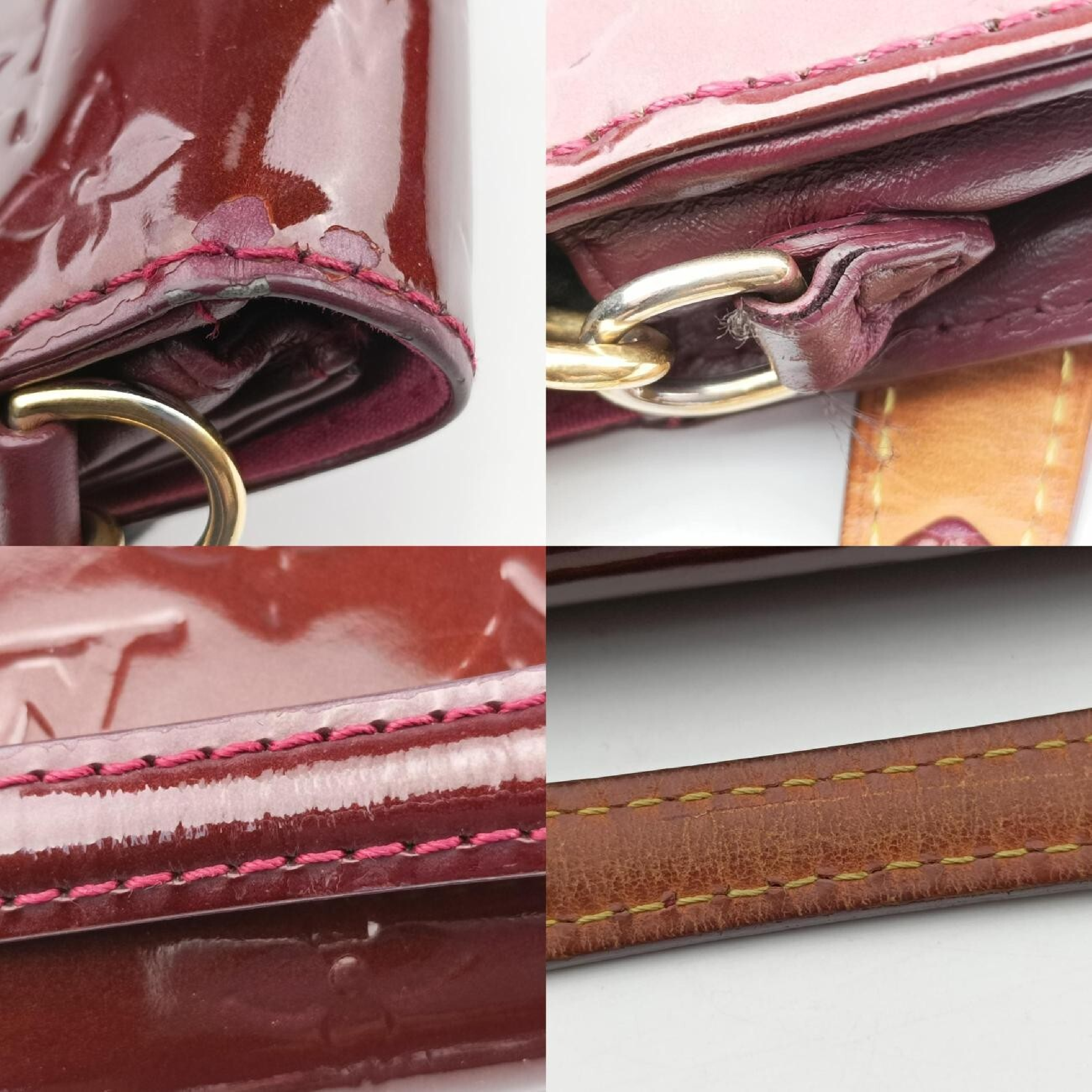 Sunset Boulevard Monogram Rouge Fauviste Vernis M91679 TR1170 Shoulder Bag — view 10