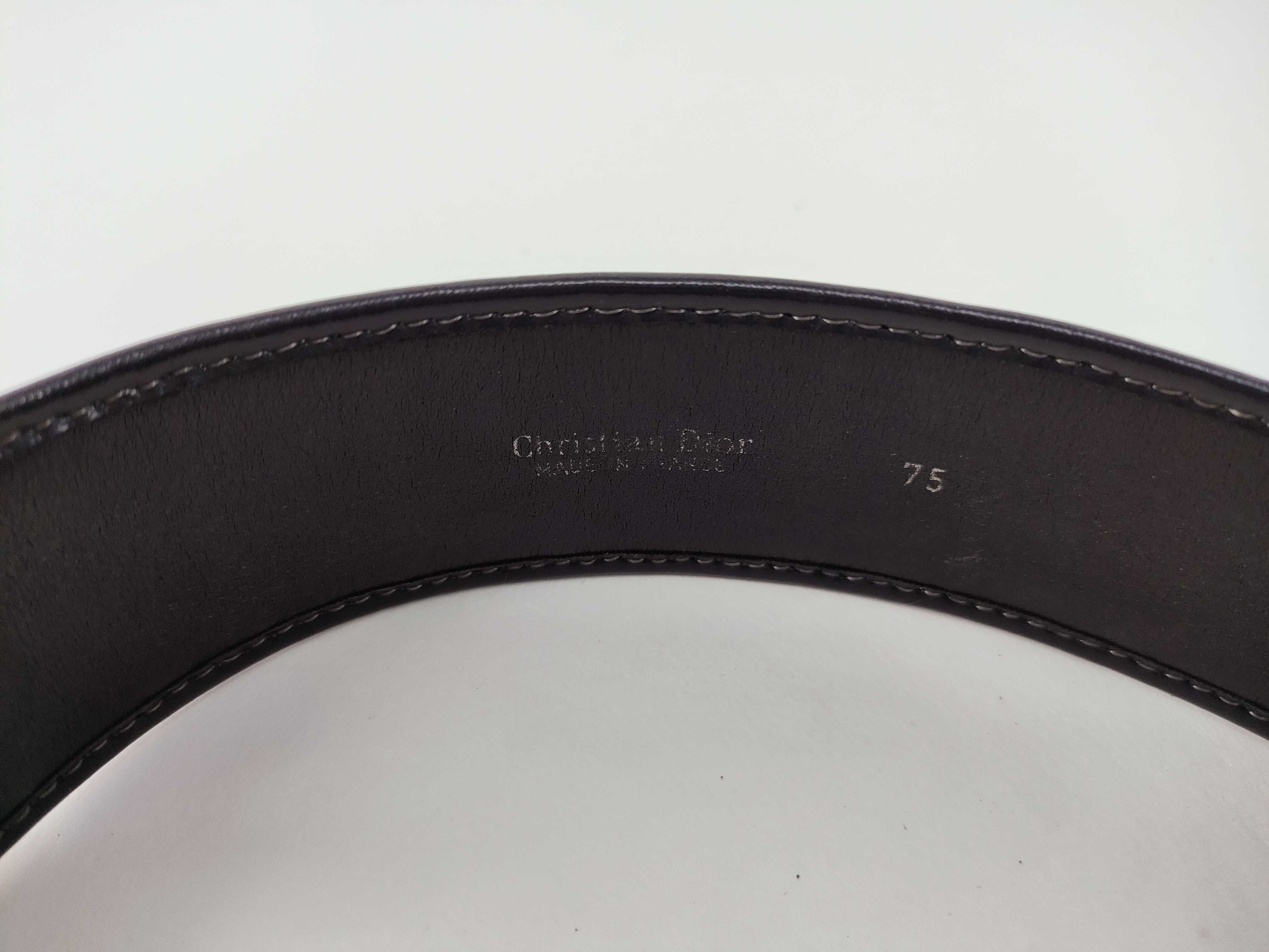 Trotter Dior Trotter pattern canvas belt — view 5