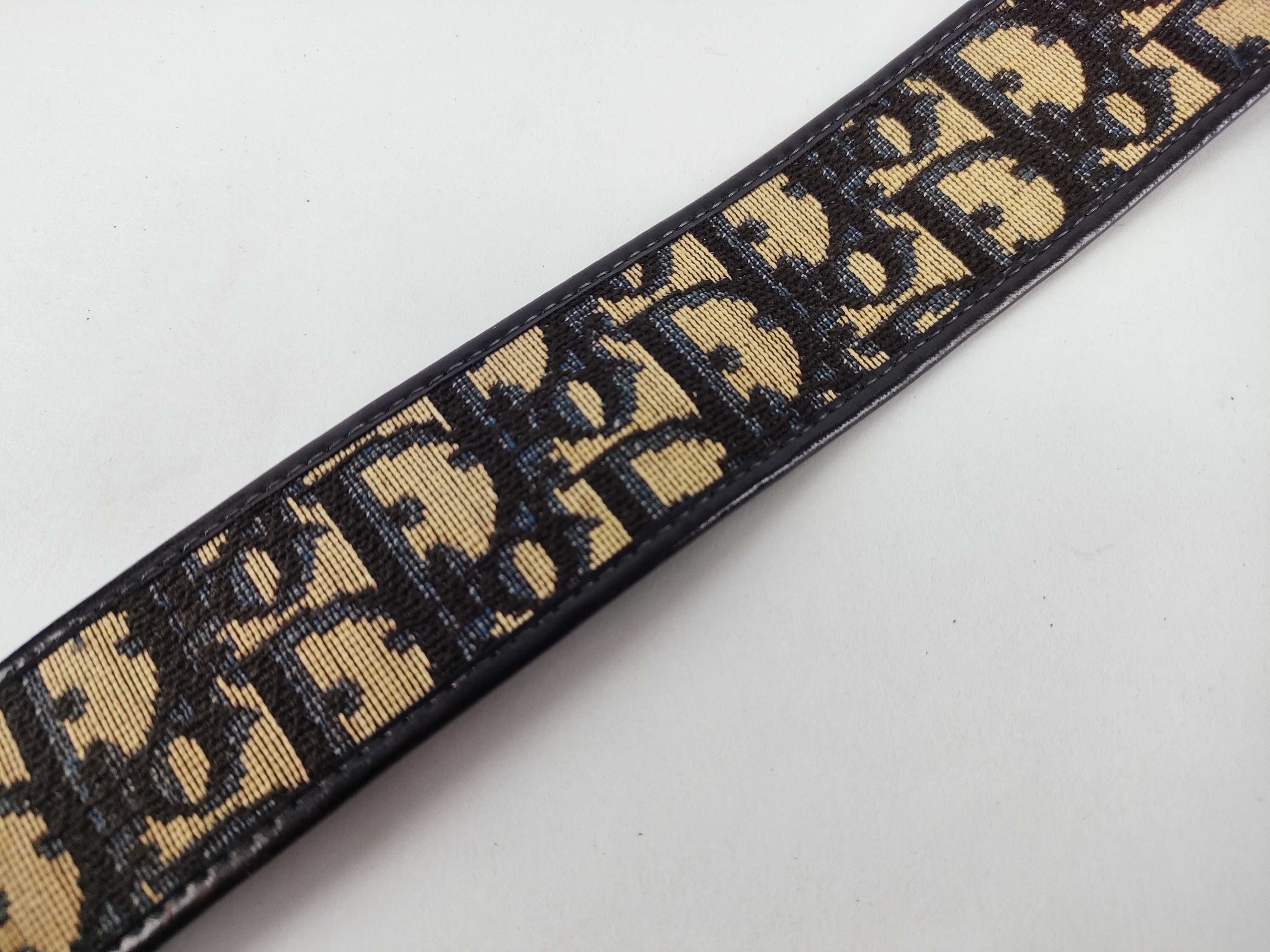 Trotter Dior Trotter pattern canvas belt — view 10