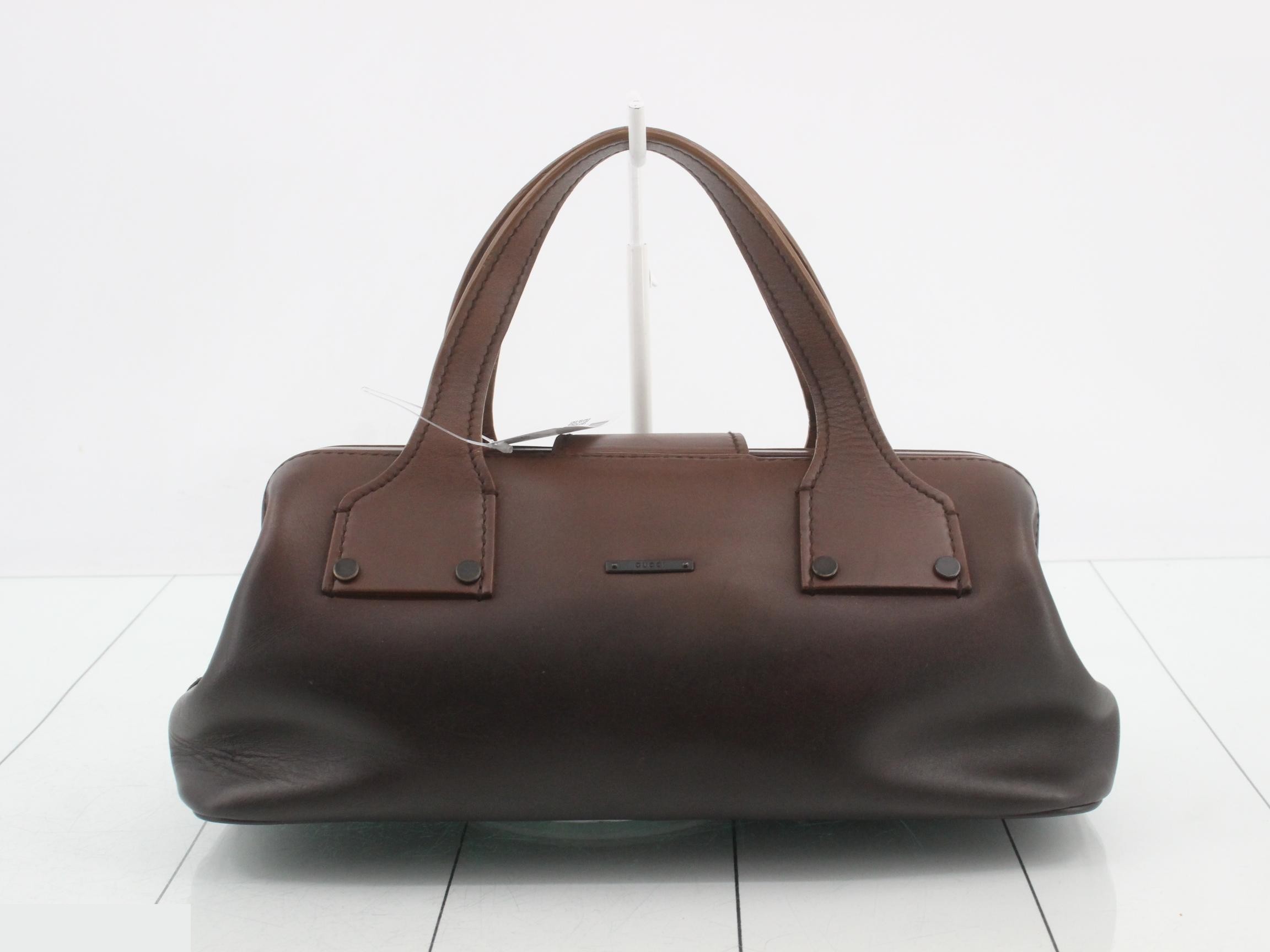 Doctor's bag, leather, brown — view 2
