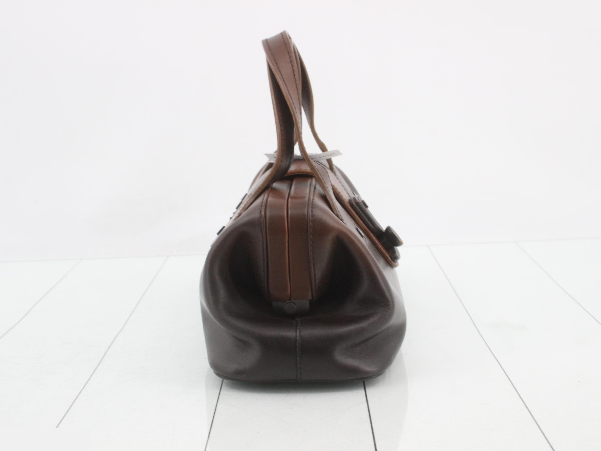 Doctor's bag, leather, brown — view 4