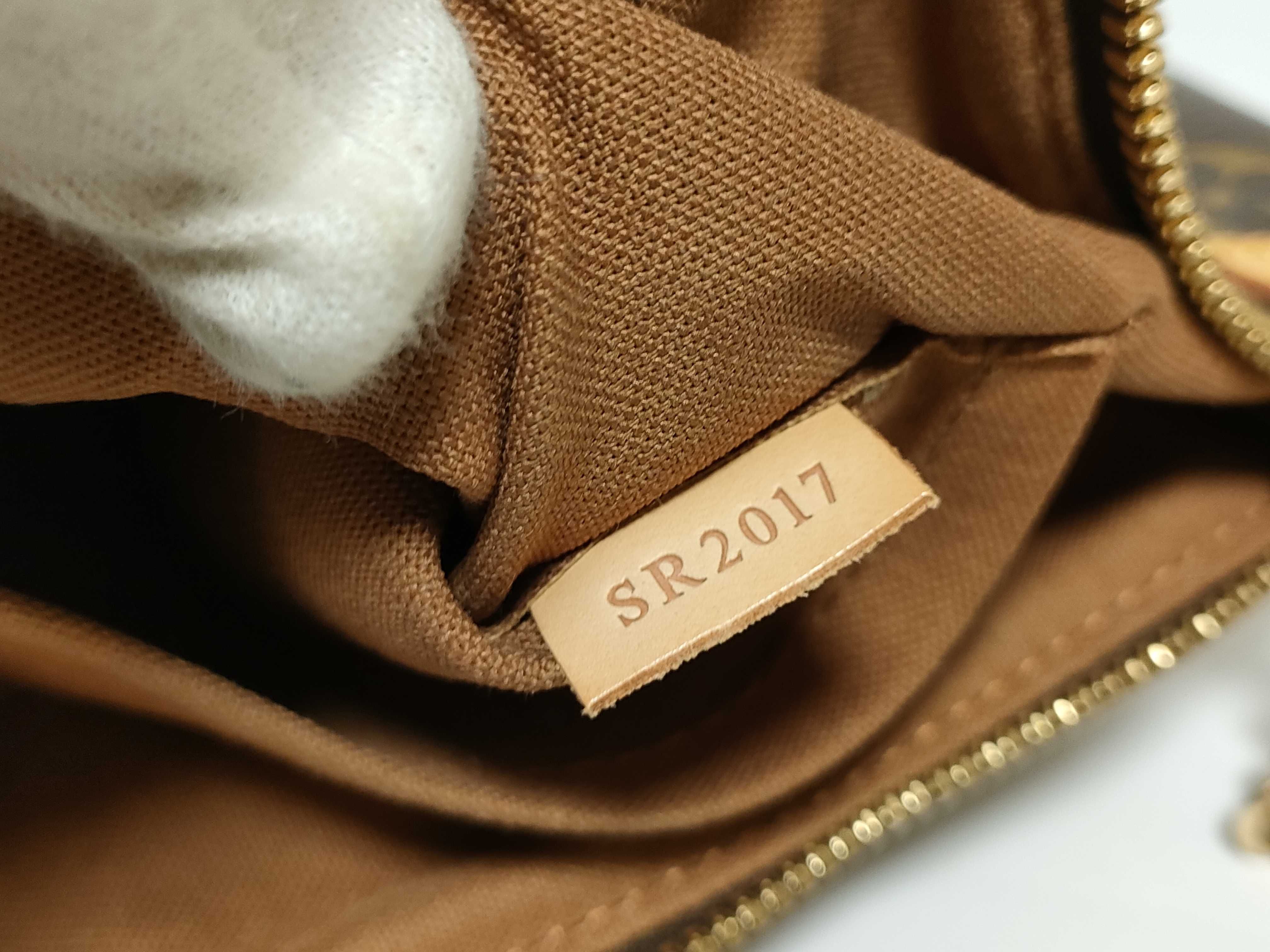 Monogram Palermo PM M40145 SR2017 Brown Tote Bag — view 11