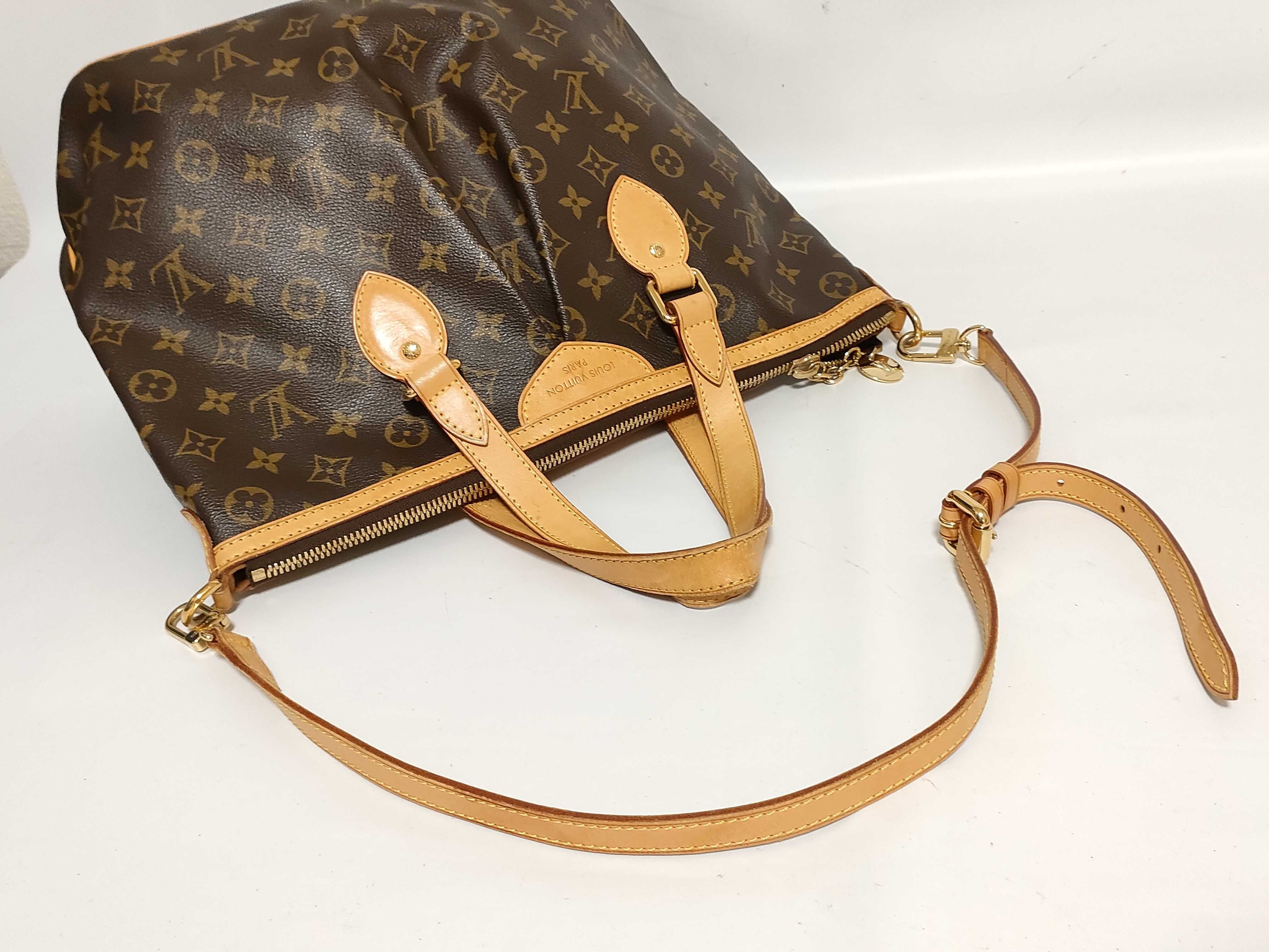 Monogram Palermo PM M40145 SR2017 Brown Tote Bag — view 3