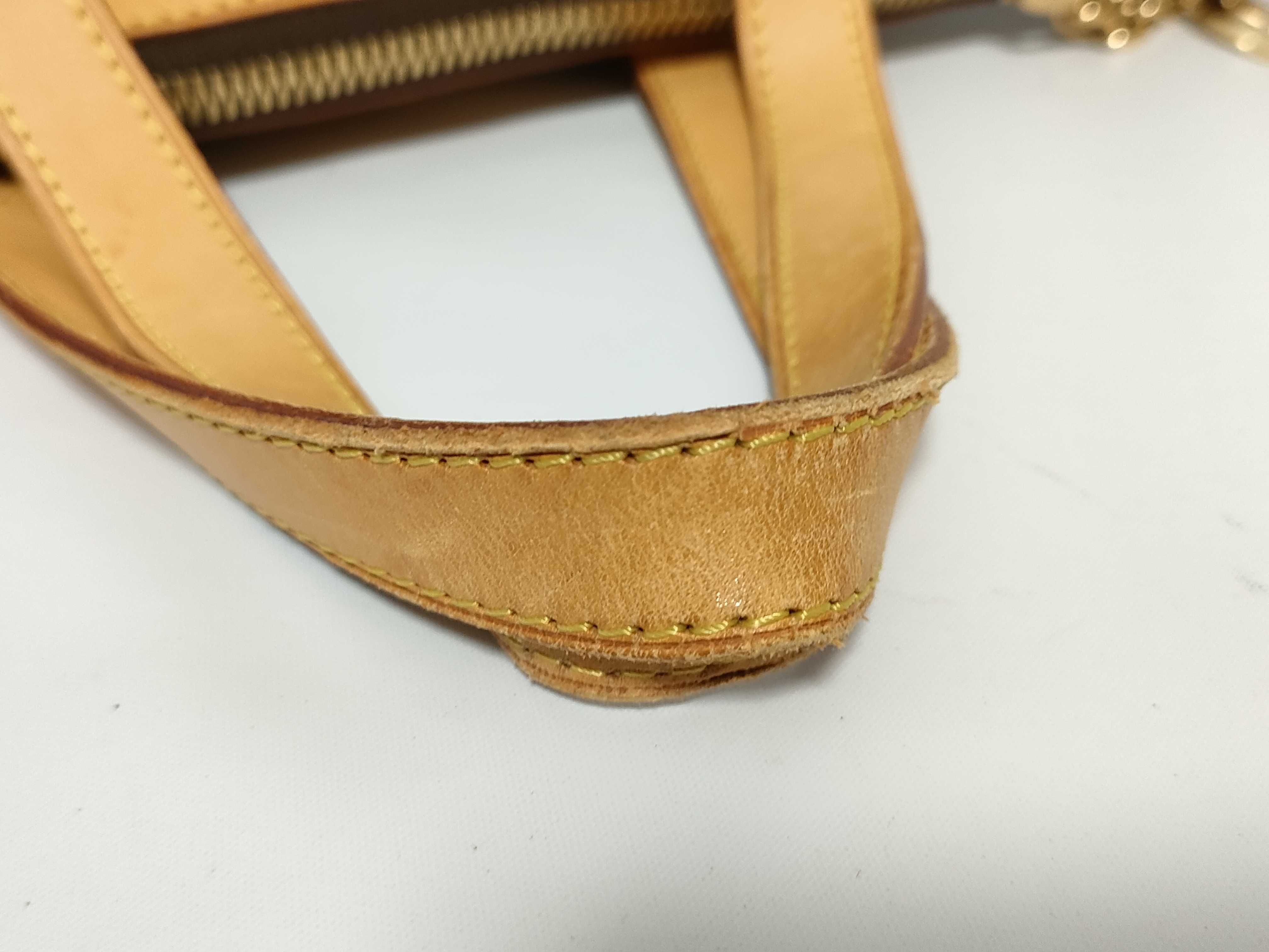 Monogram Palermo PM M40145 SR2017 Brown Tote Bag — view 4