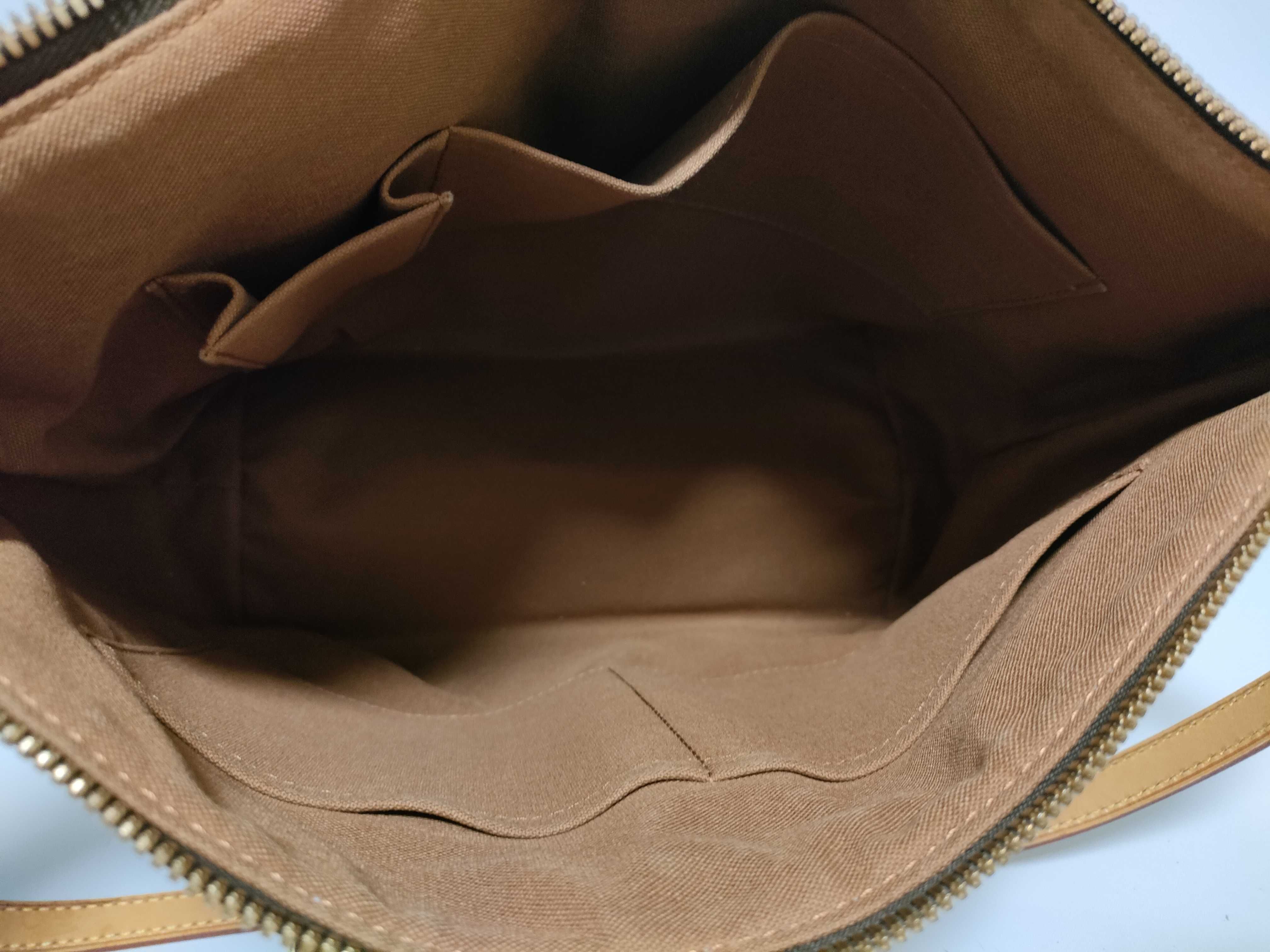 Monogram Palermo PM M40145 SR2017 Brown Tote Bag — view 8