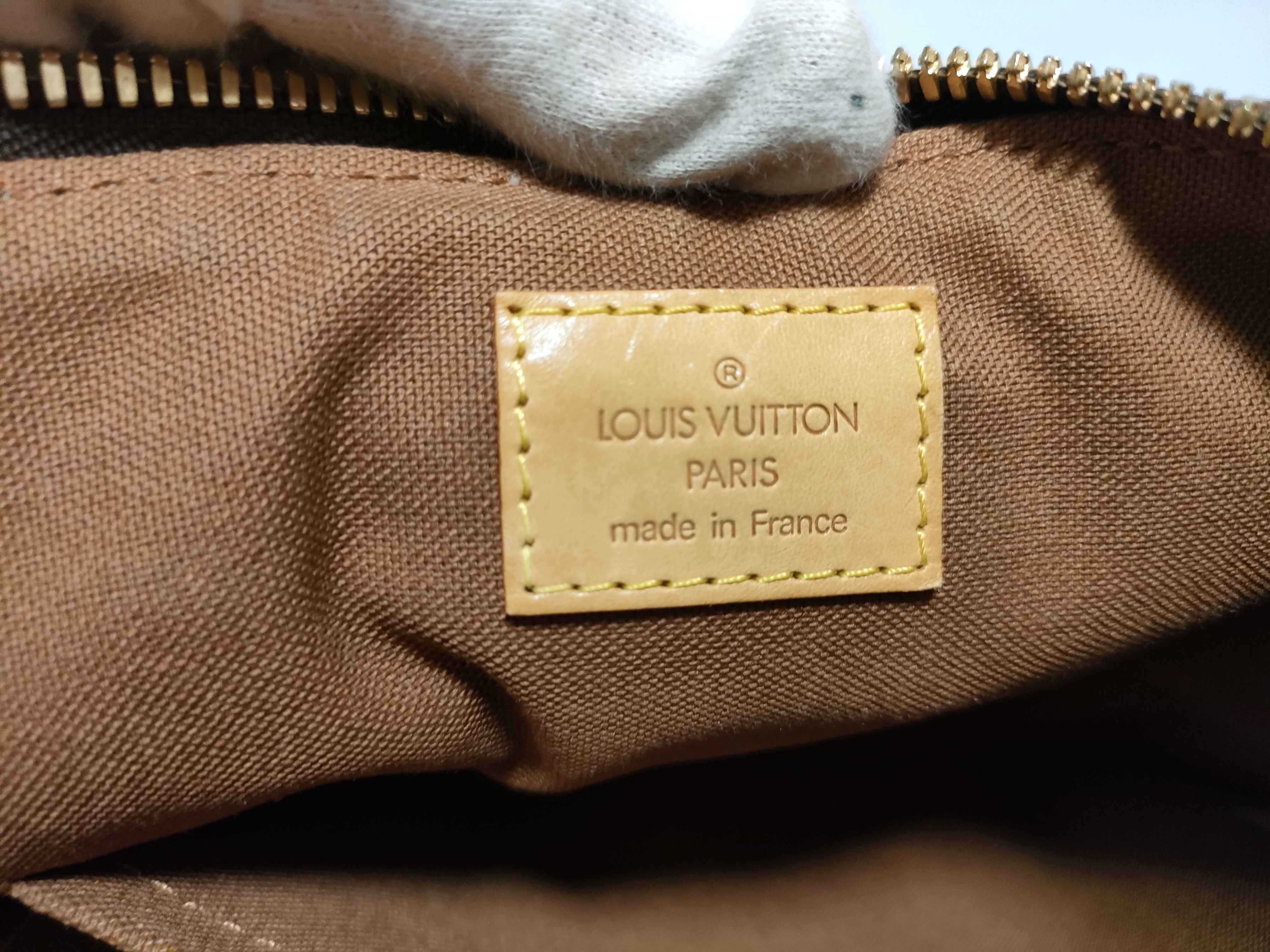 Monogram Palermo PM M40145 SR2017 Brown Tote Bag — view 10