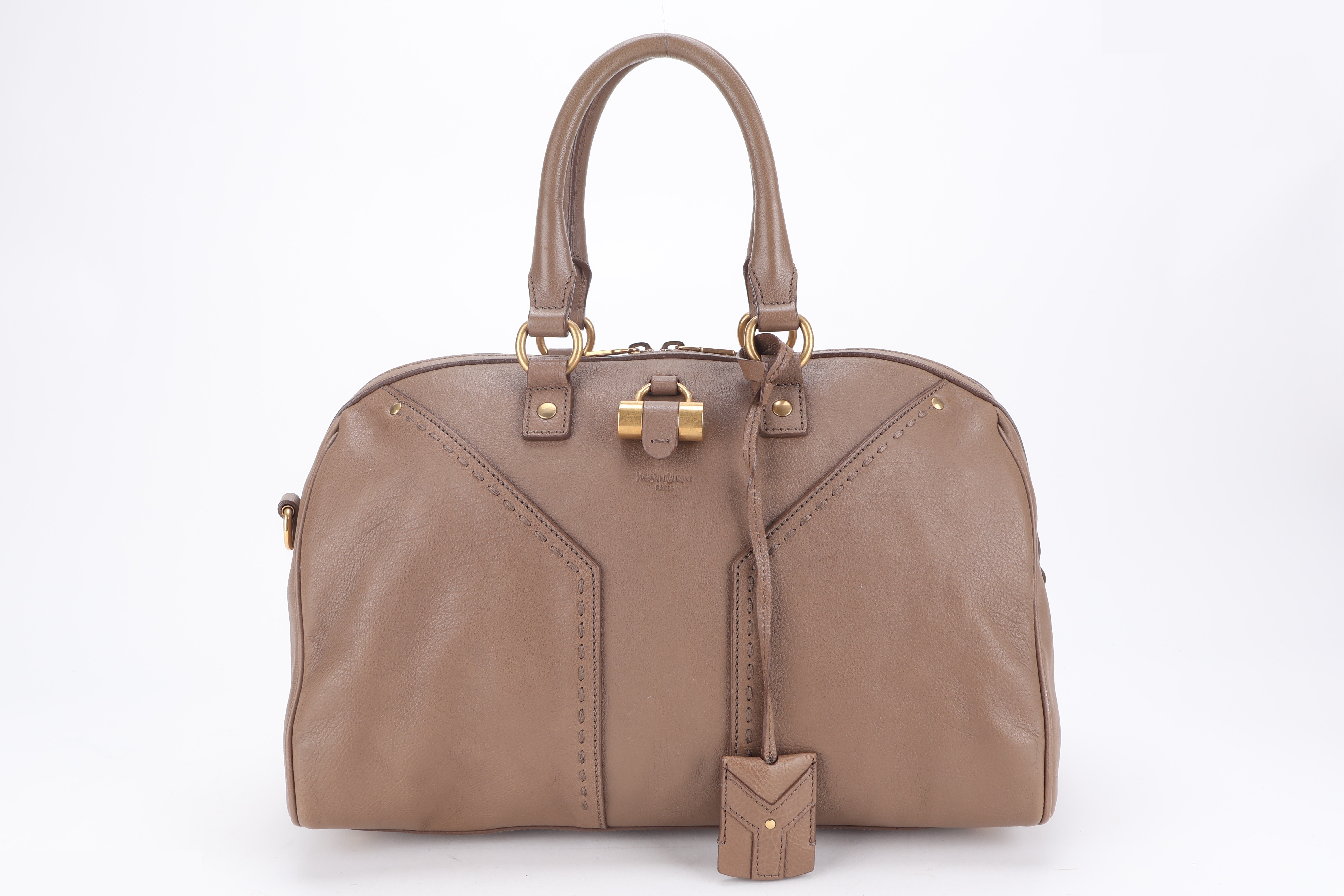 MUSA BOWLER BROWN TAUPE GHW