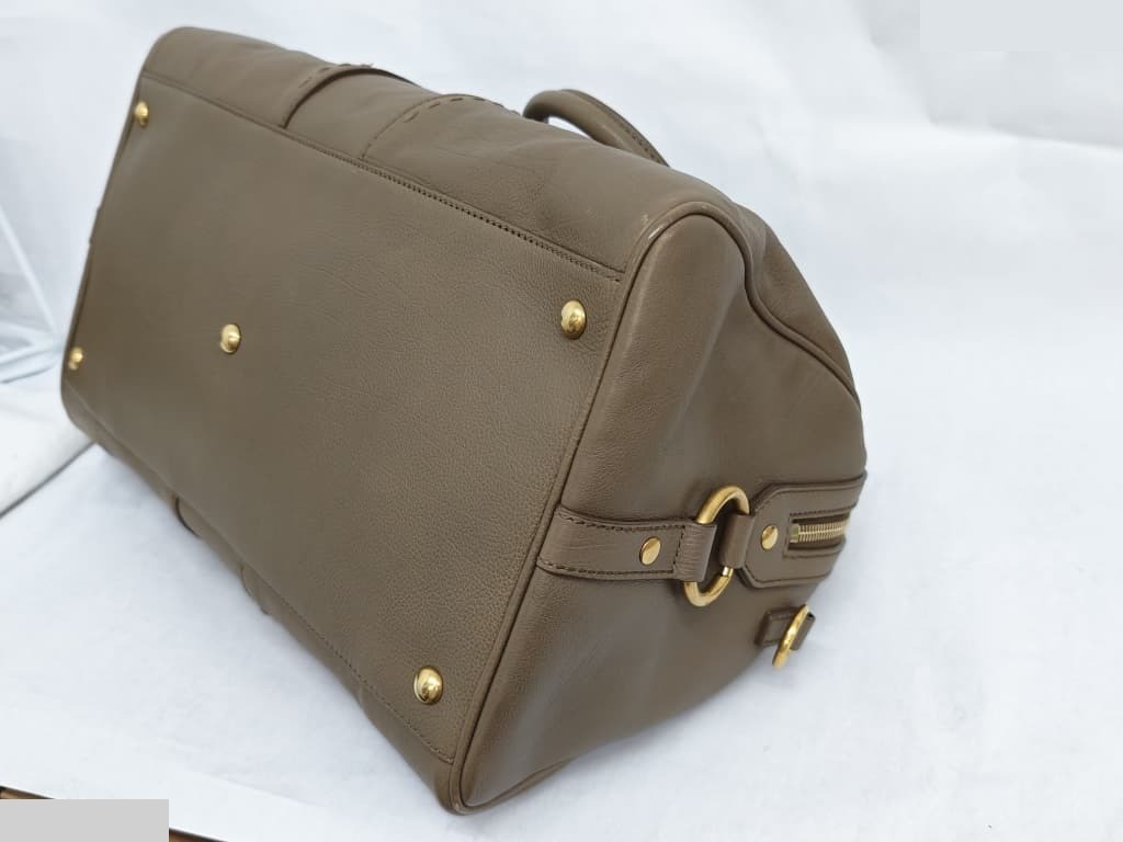 MUSA BOWLER BROWN TAUPE GHW — view 3