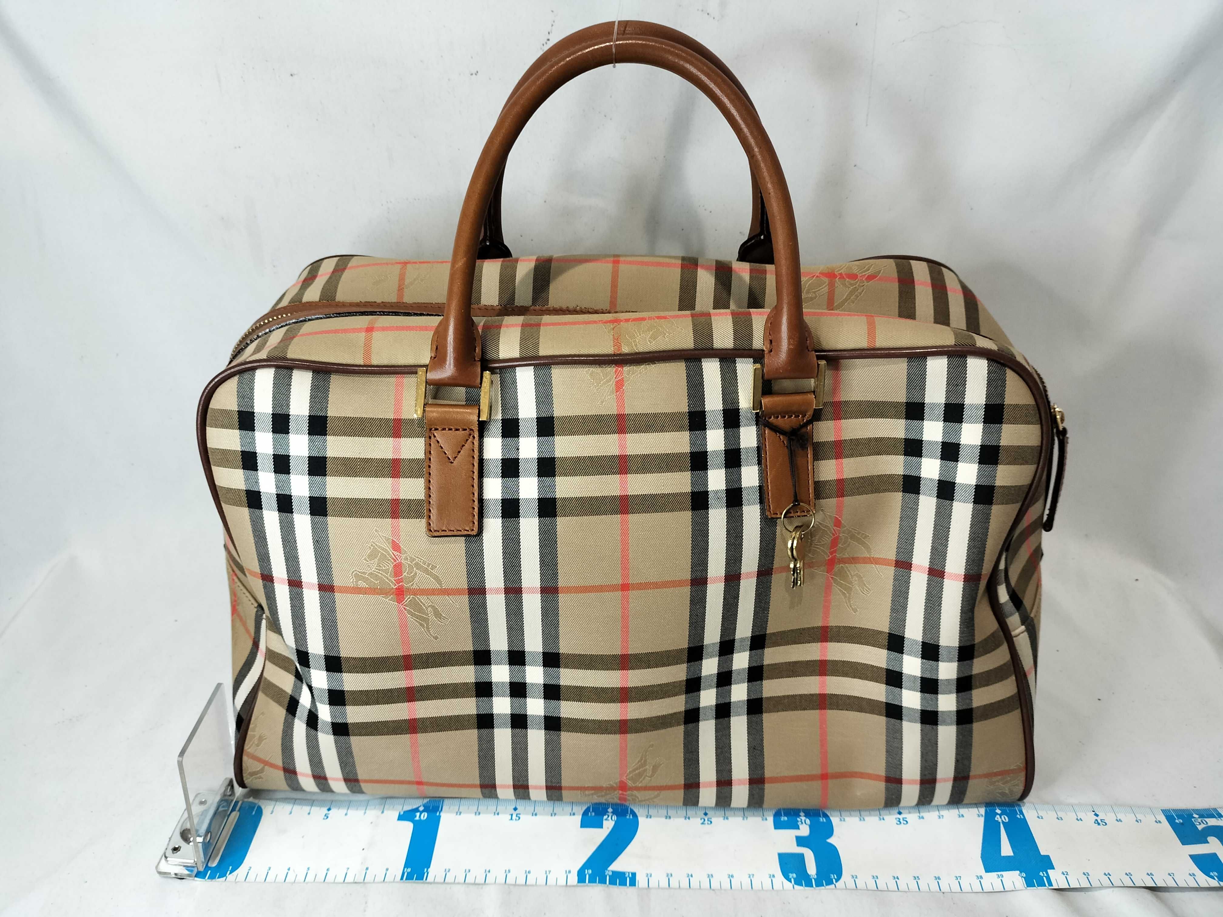 Nova Check Boston Bag — view 3