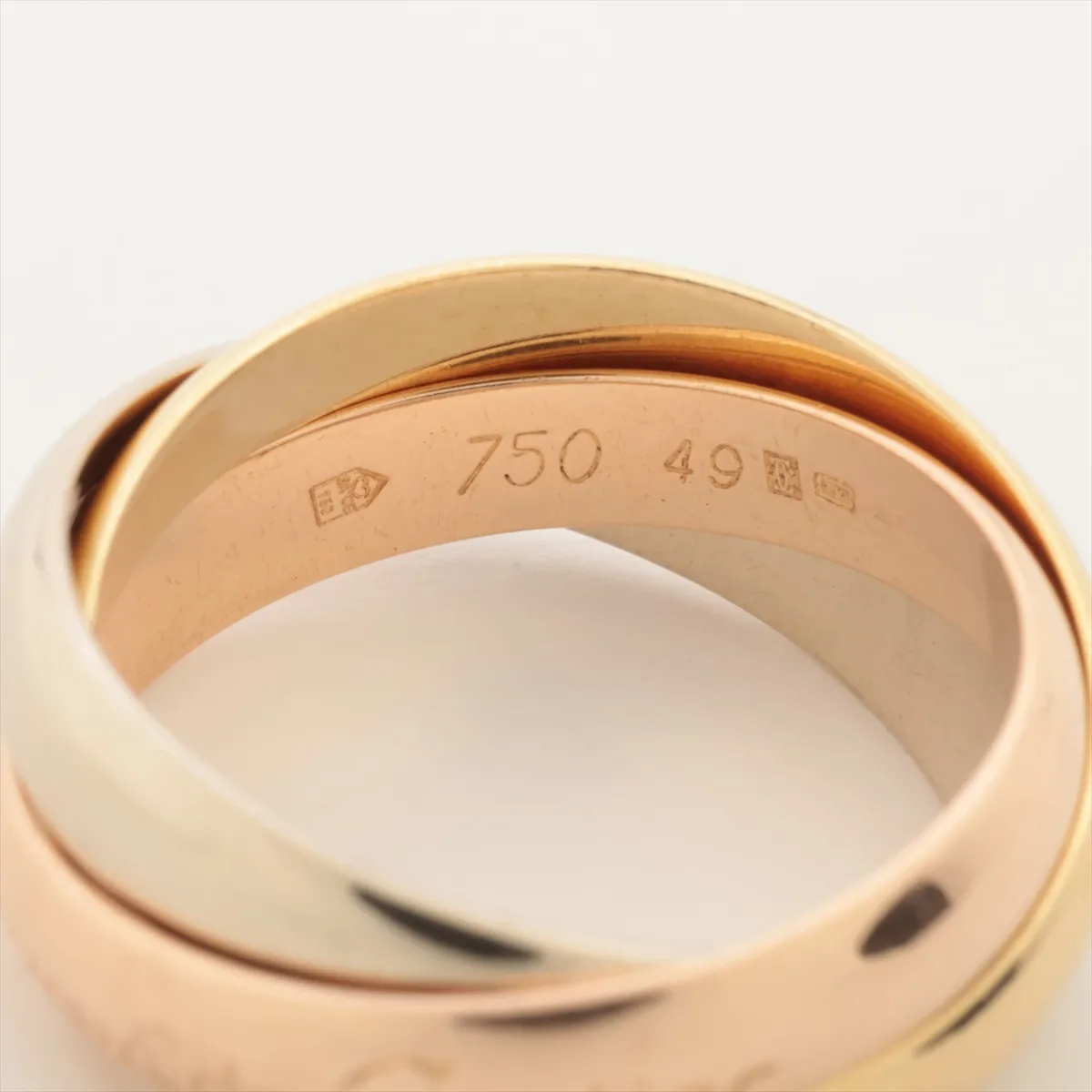 Trinity Ring 750(YG×PG×WG) 7.0g 49 Wax — view 3