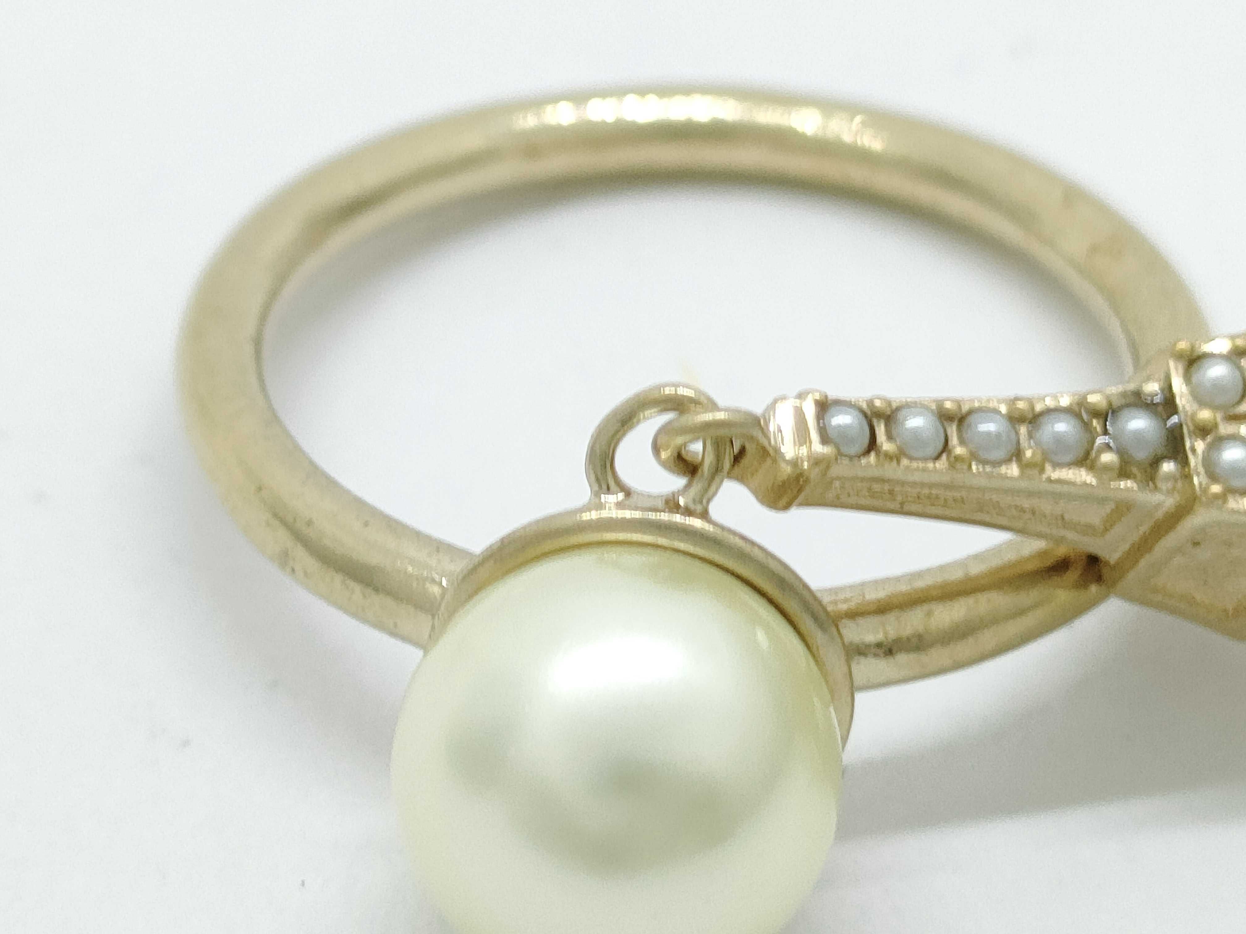 Resin Pearl Eiffel Tower Ring 3.2g — view 10