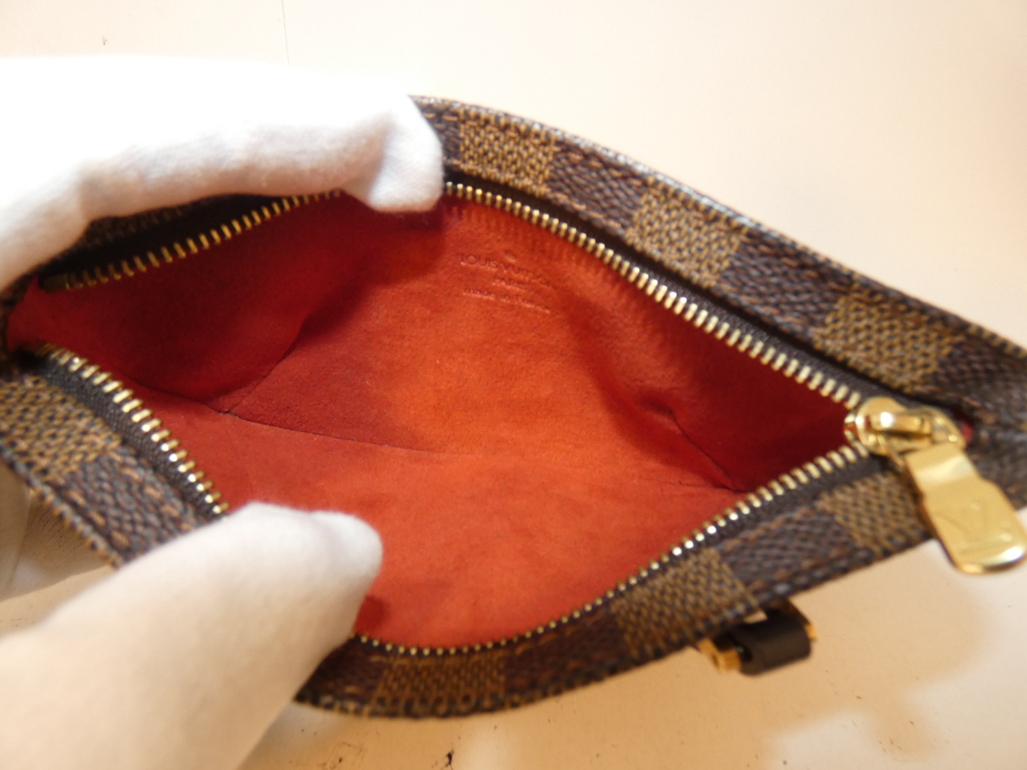 Damier Pouch Mini Hand Pouch for Manosque GM — view 9