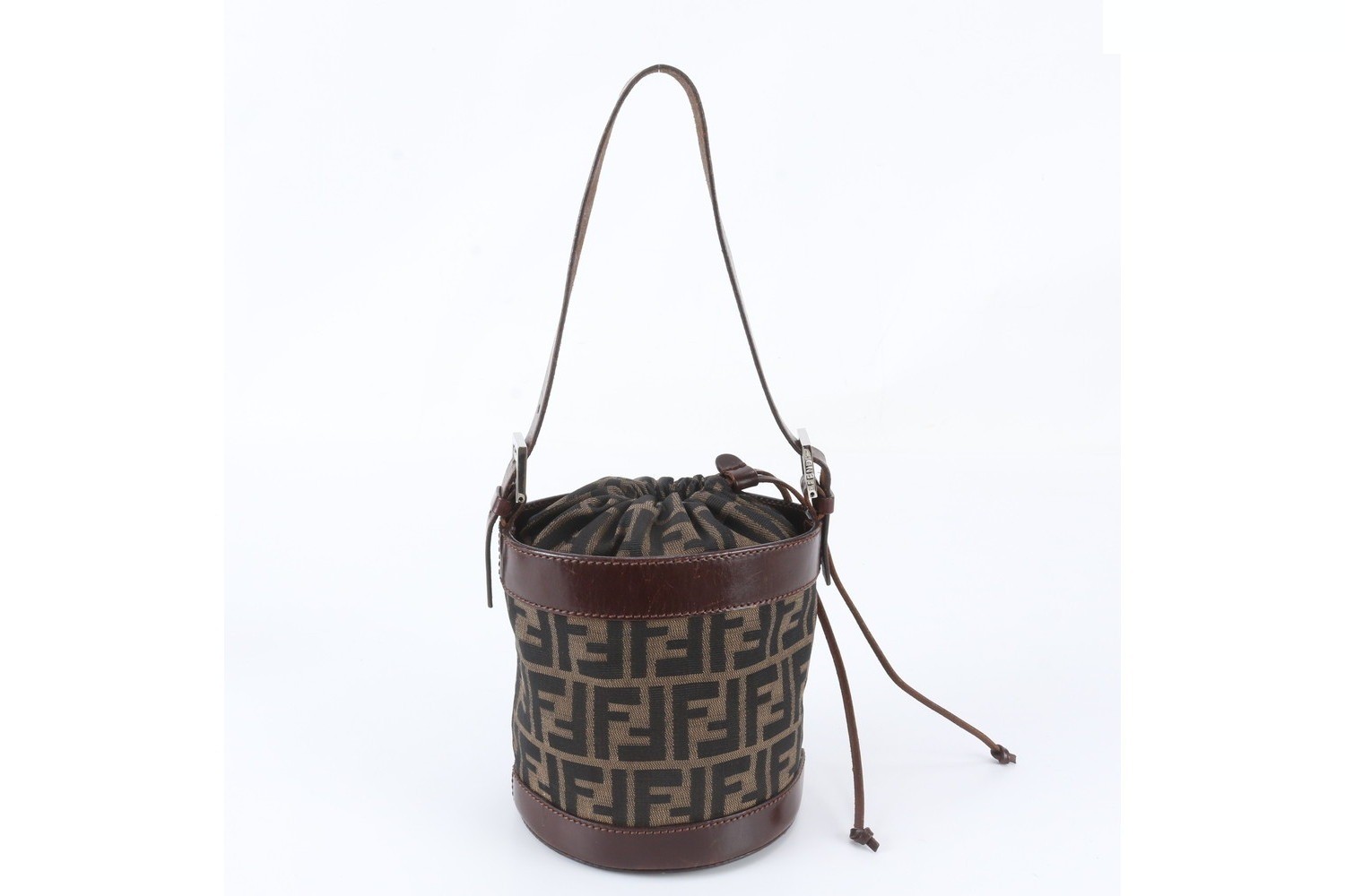 ZUCCA 16325 Leather Canvas Shoulder Bag — view 3