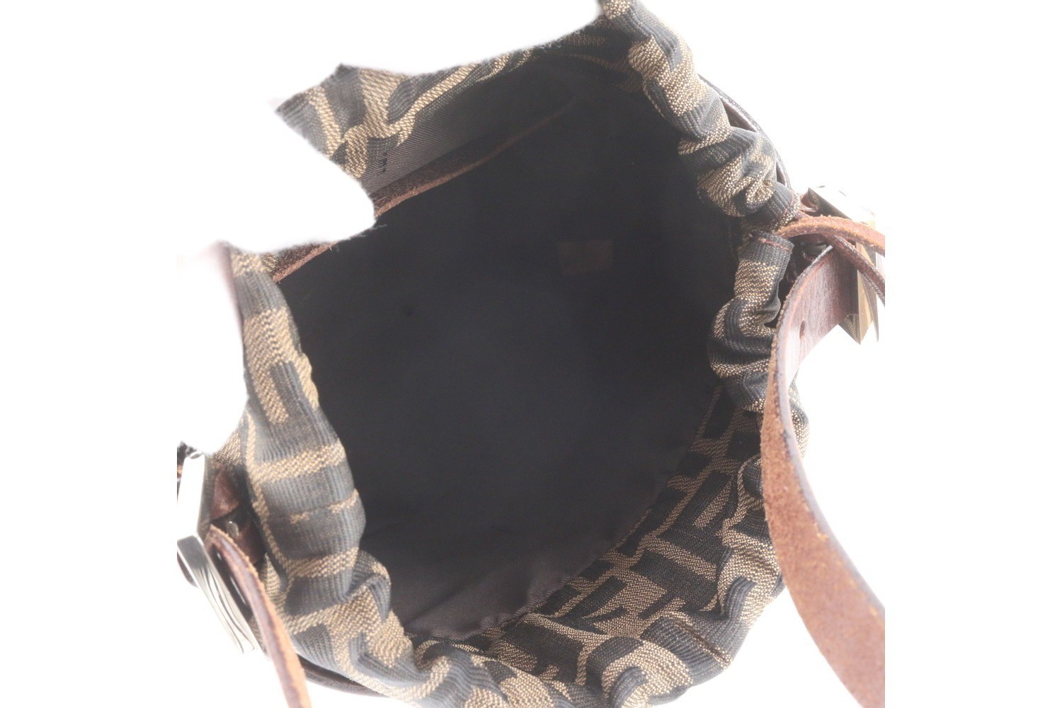 ZUCCA 16325 Leather Canvas Shoulder Bag — view 7