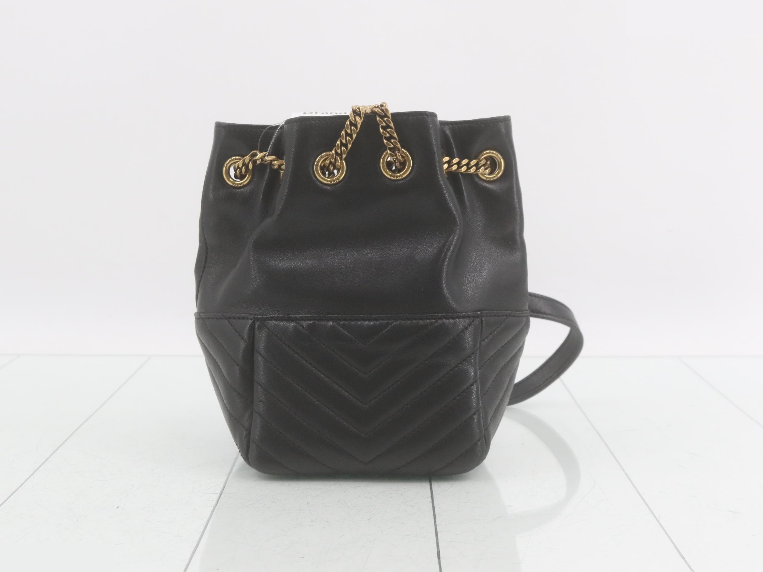 Joe Mini Leather Chain Shoulder Bag — view 2