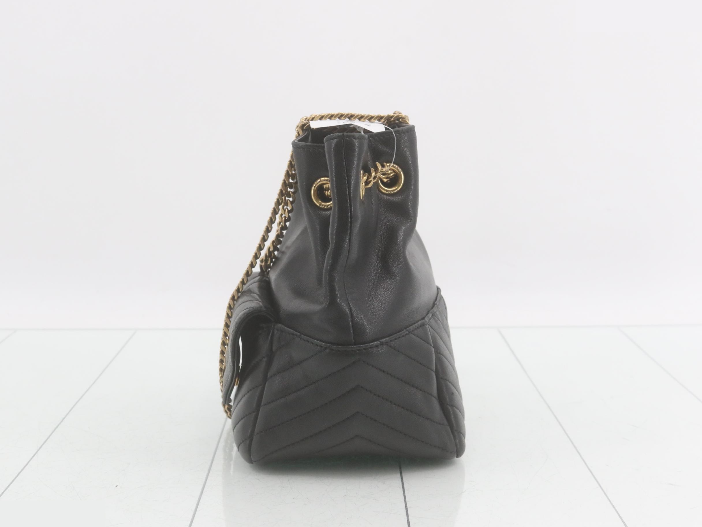 Joe Mini Leather Chain Shoulder Bag — view 3