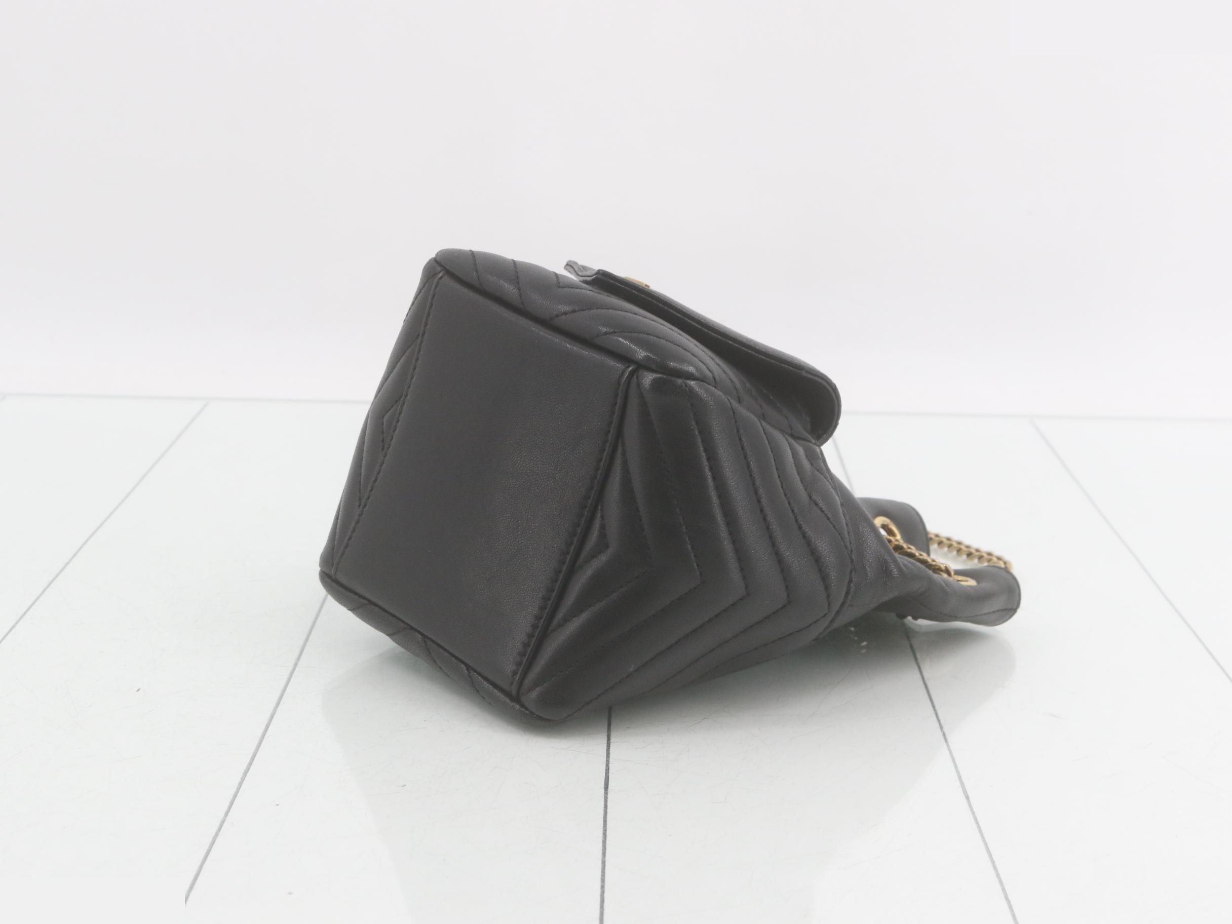 Joe Mini Leather Chain Shoulder Bag — view 6