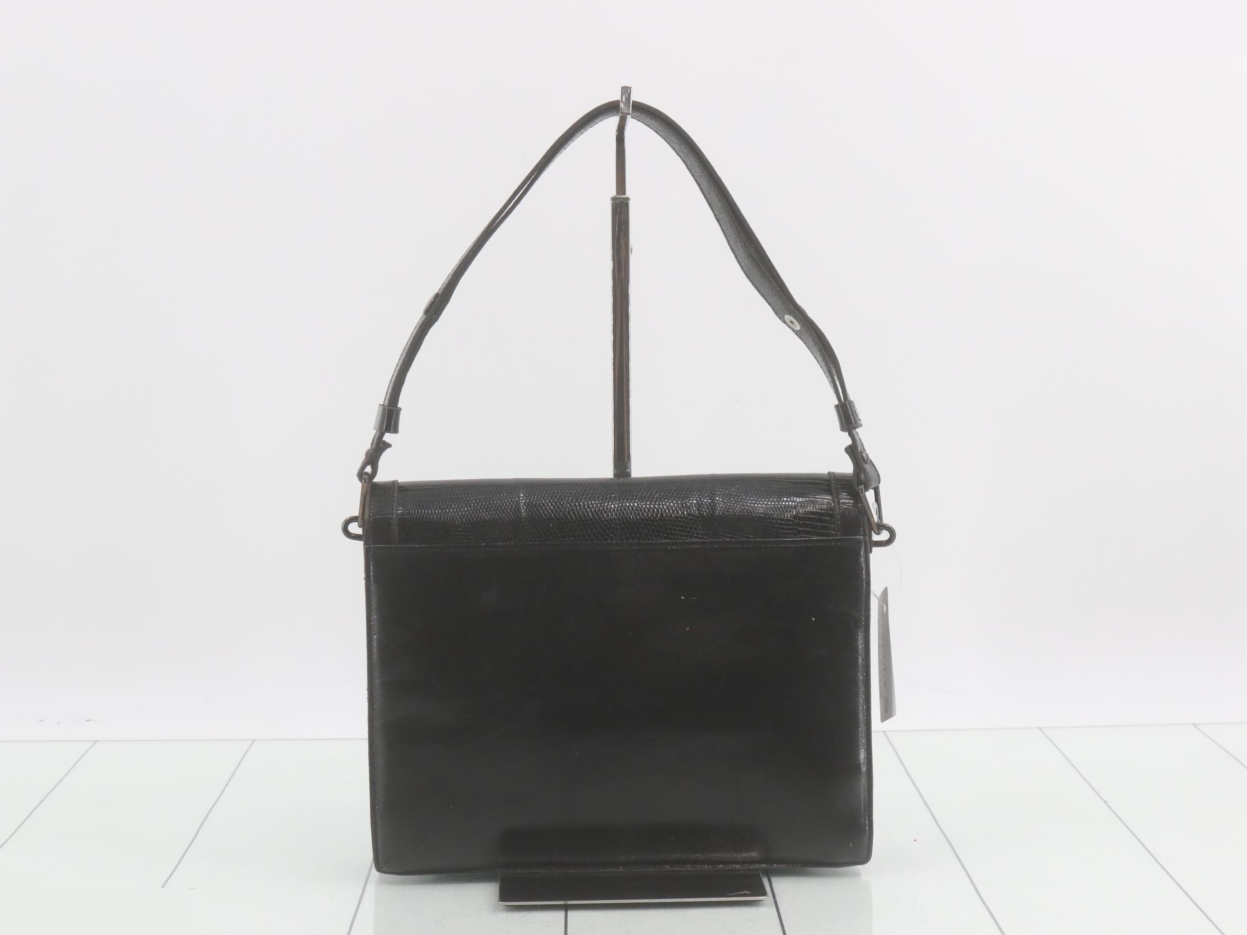 lizard shoulder bag — view 2
